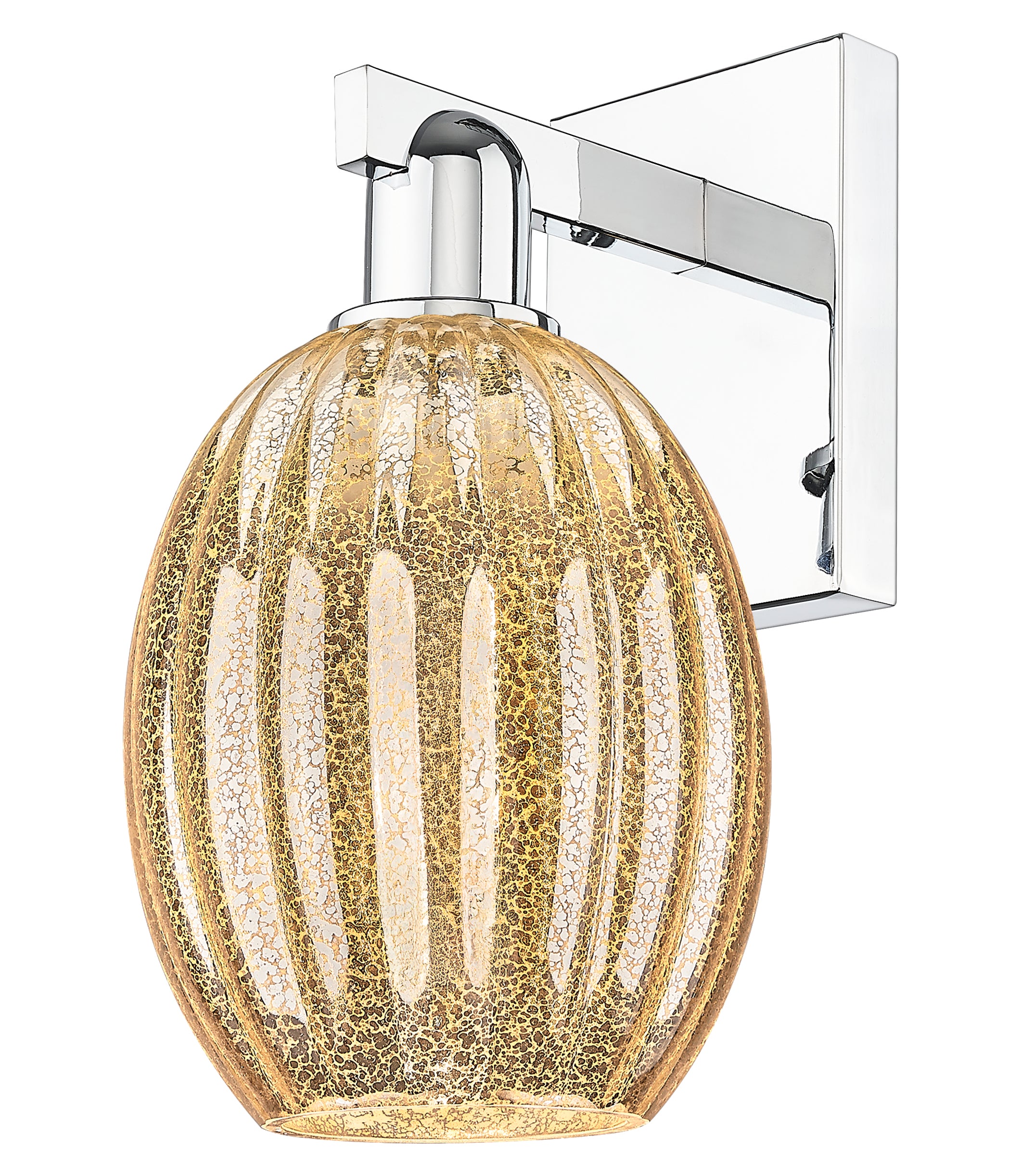 Arcadia Sconce Cast Brass Glass Steel