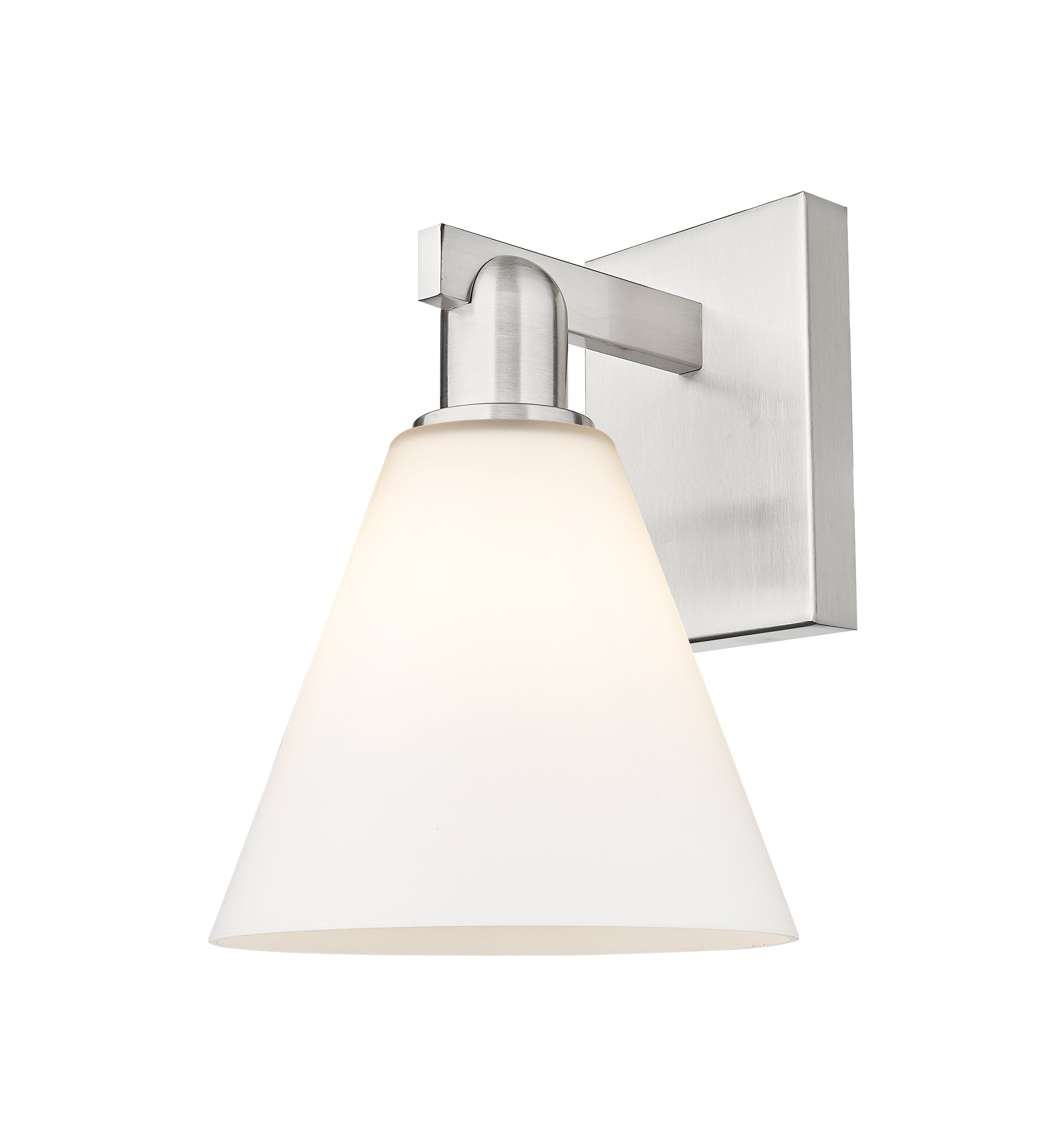 Arcadia Sconce Brass Glass Steel