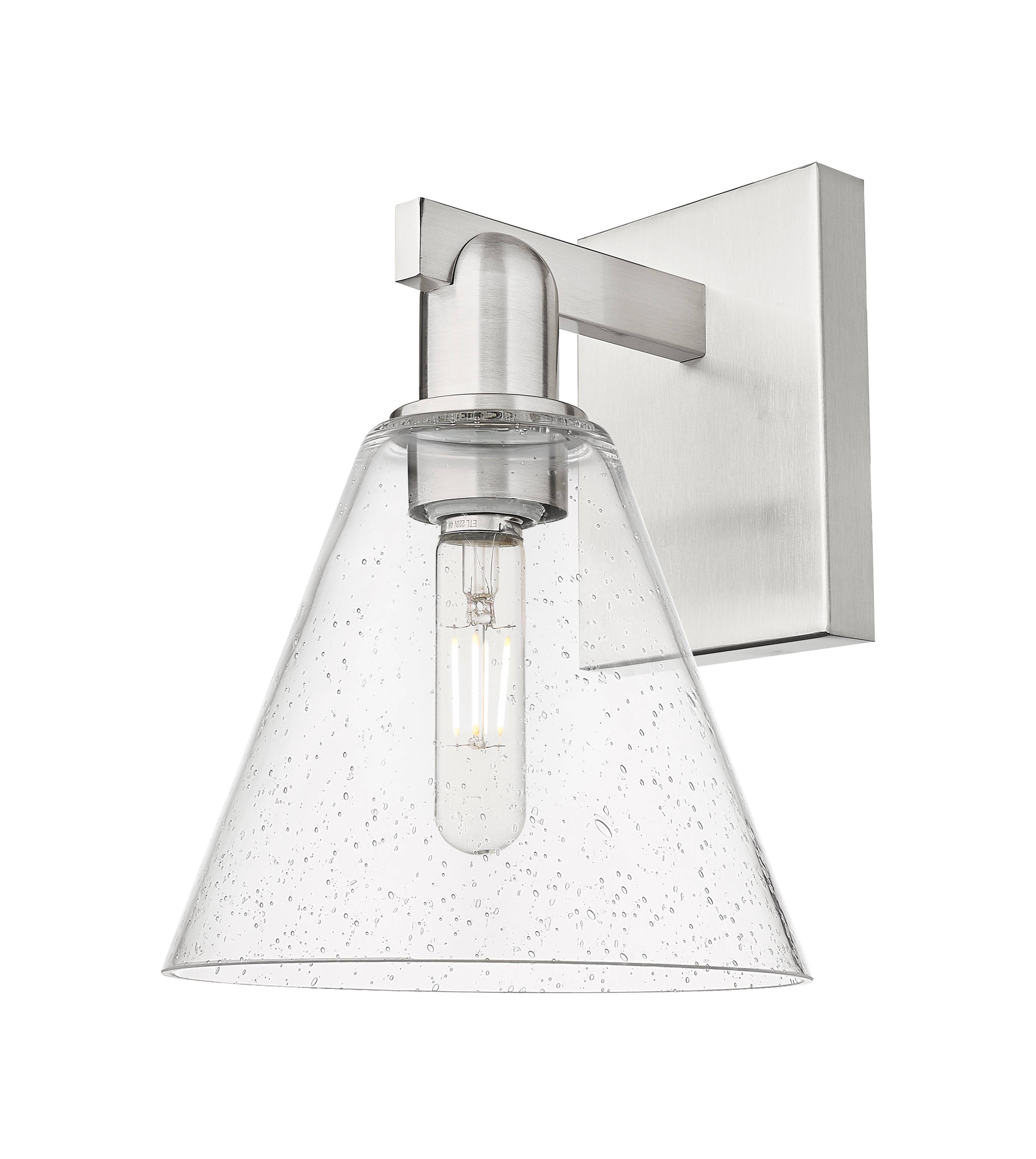 Arcadia Sconce Brass Glass Steel