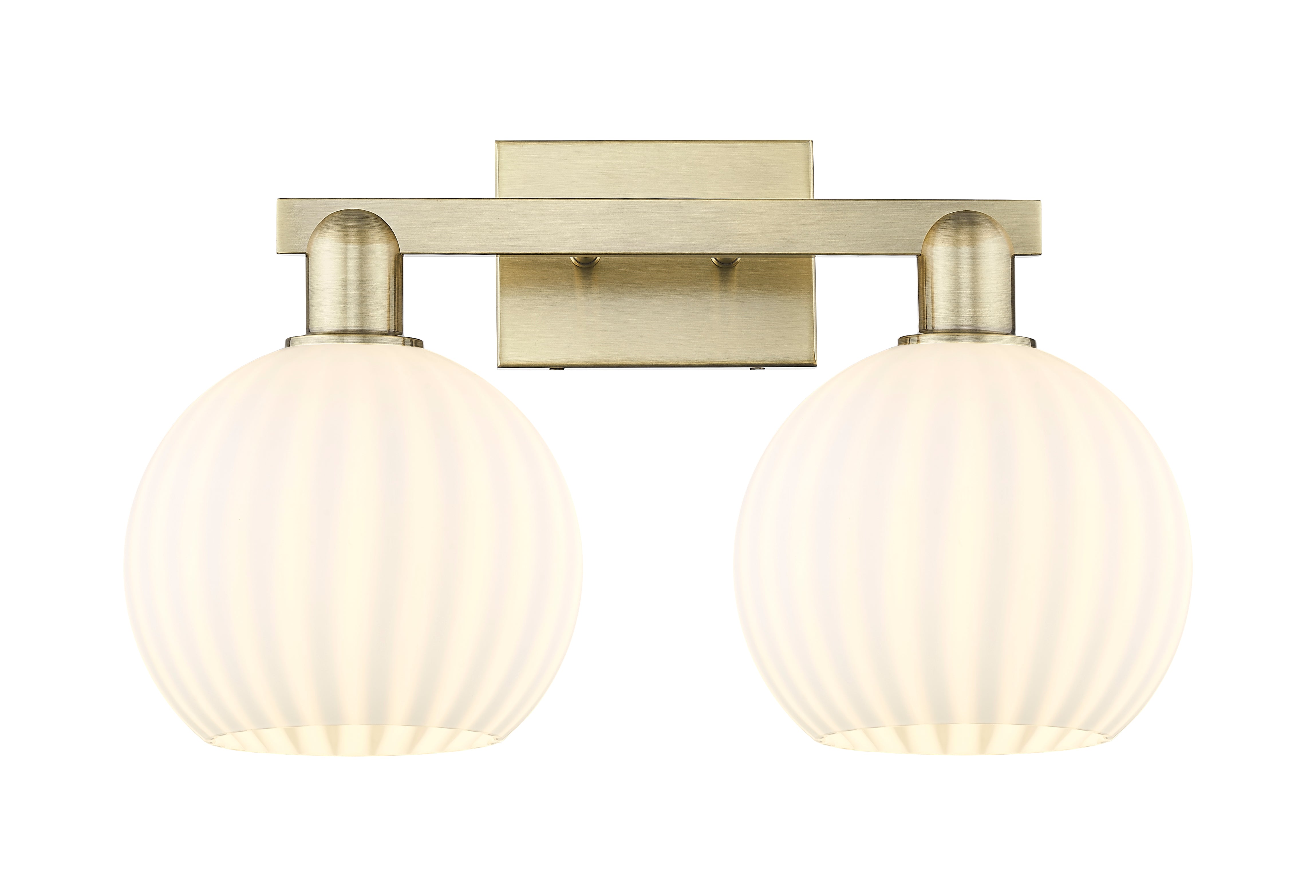 Arcadia Bath Vanity Light Cast Brass Steel