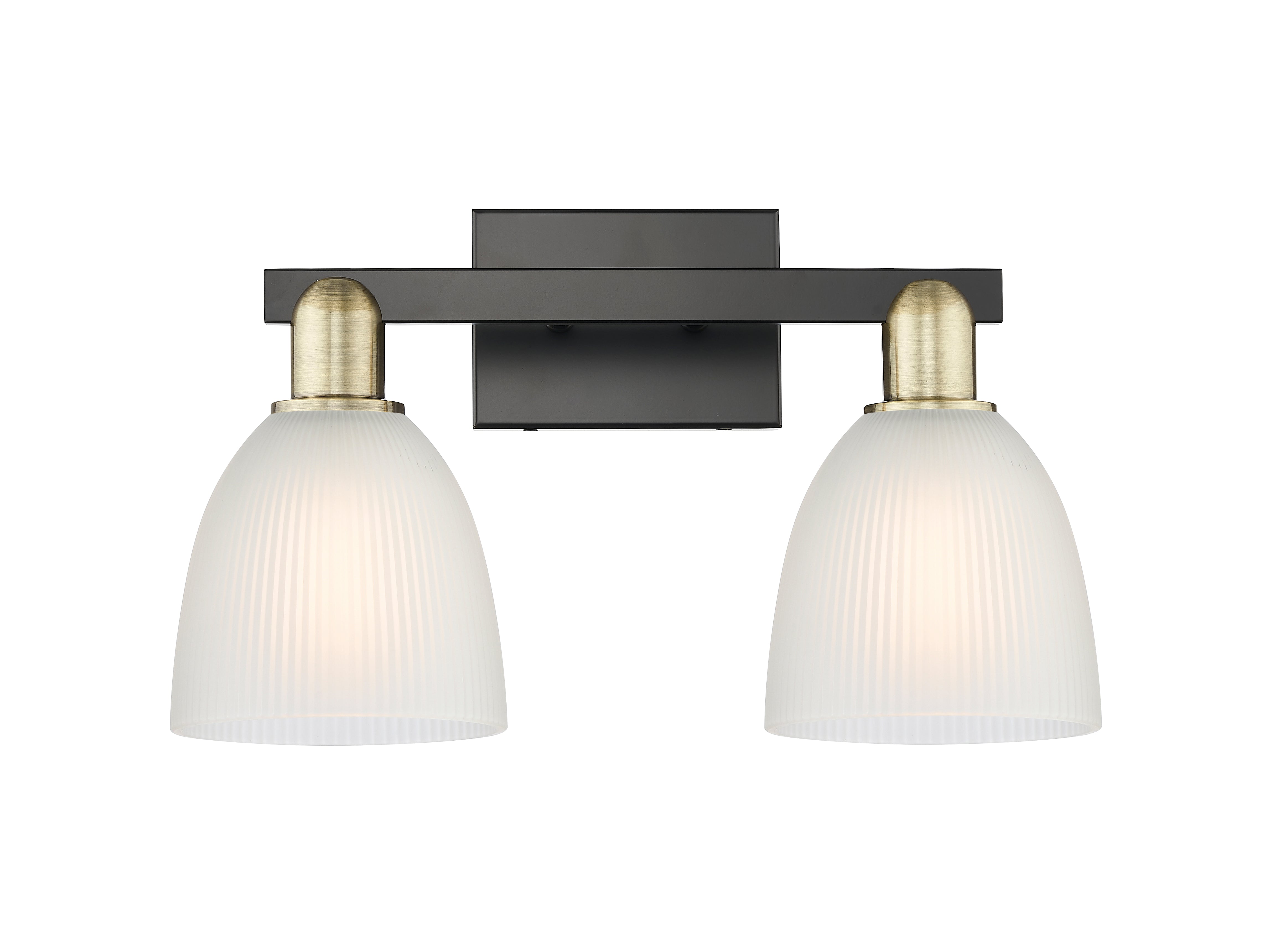 Arcadia Bath Vanity Light Cast Brass Finish
