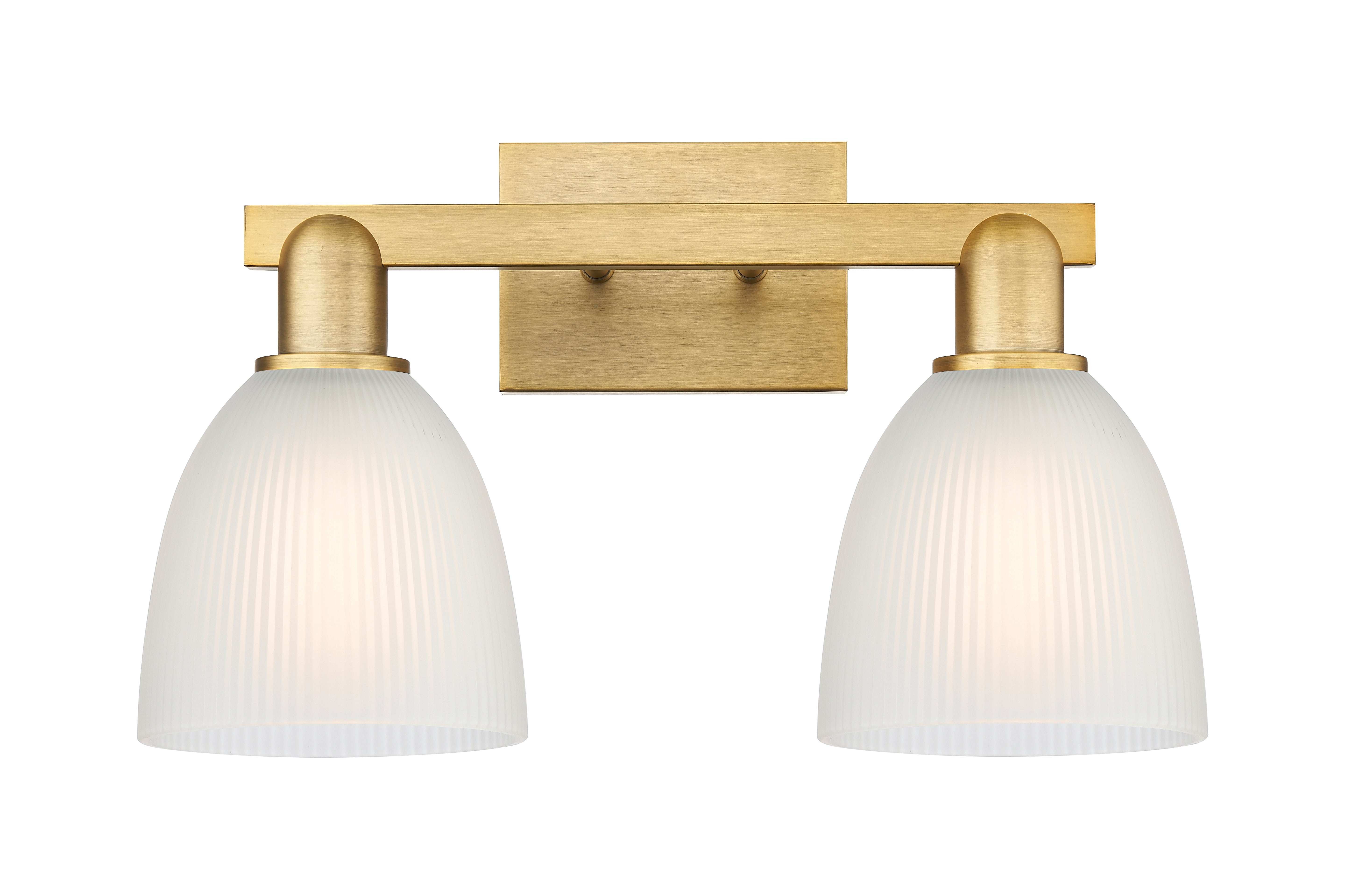 Arcadia Bath Vanity Light Cast Brass Finish