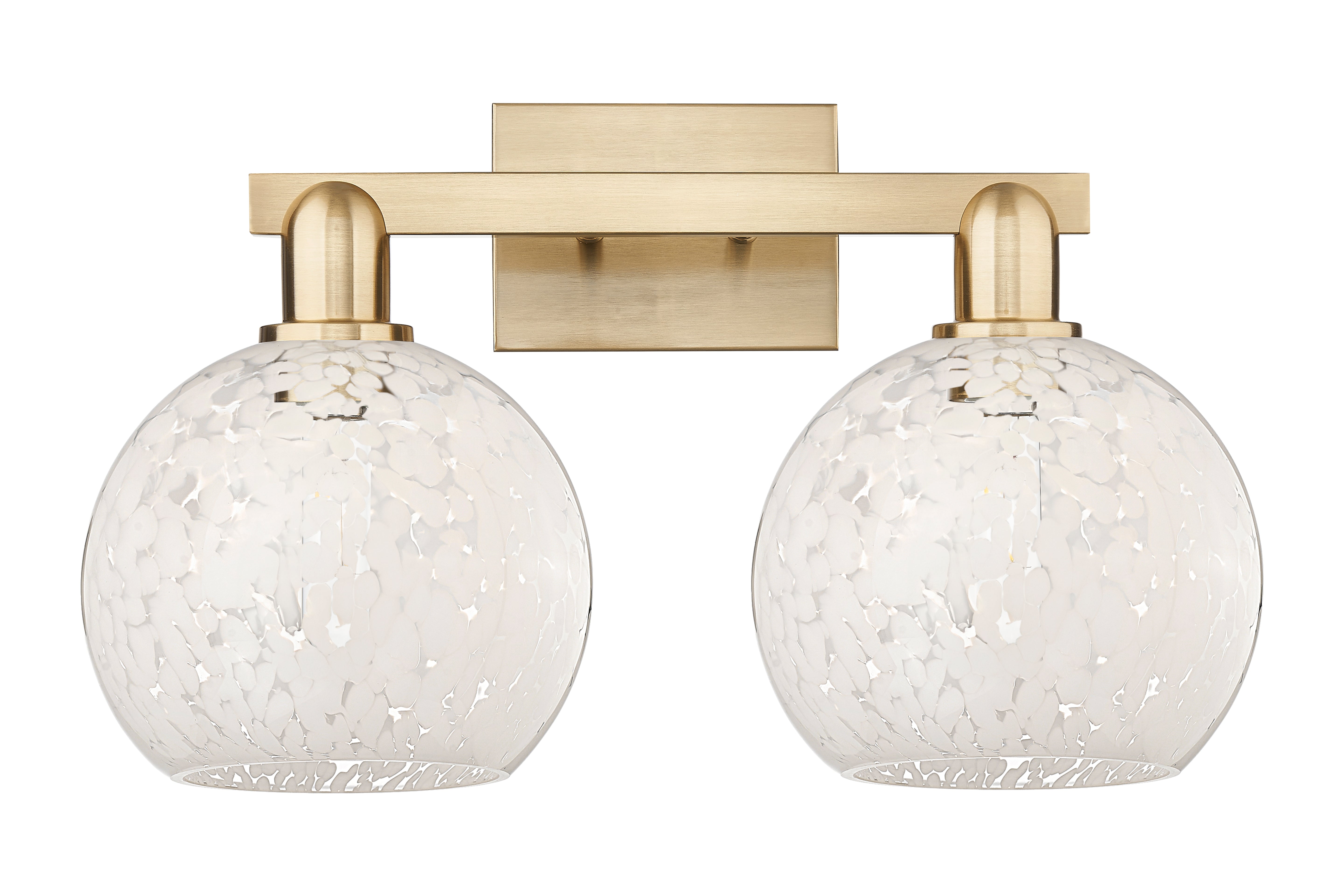 Arcadia Bath Vanity Light Cast Brass
