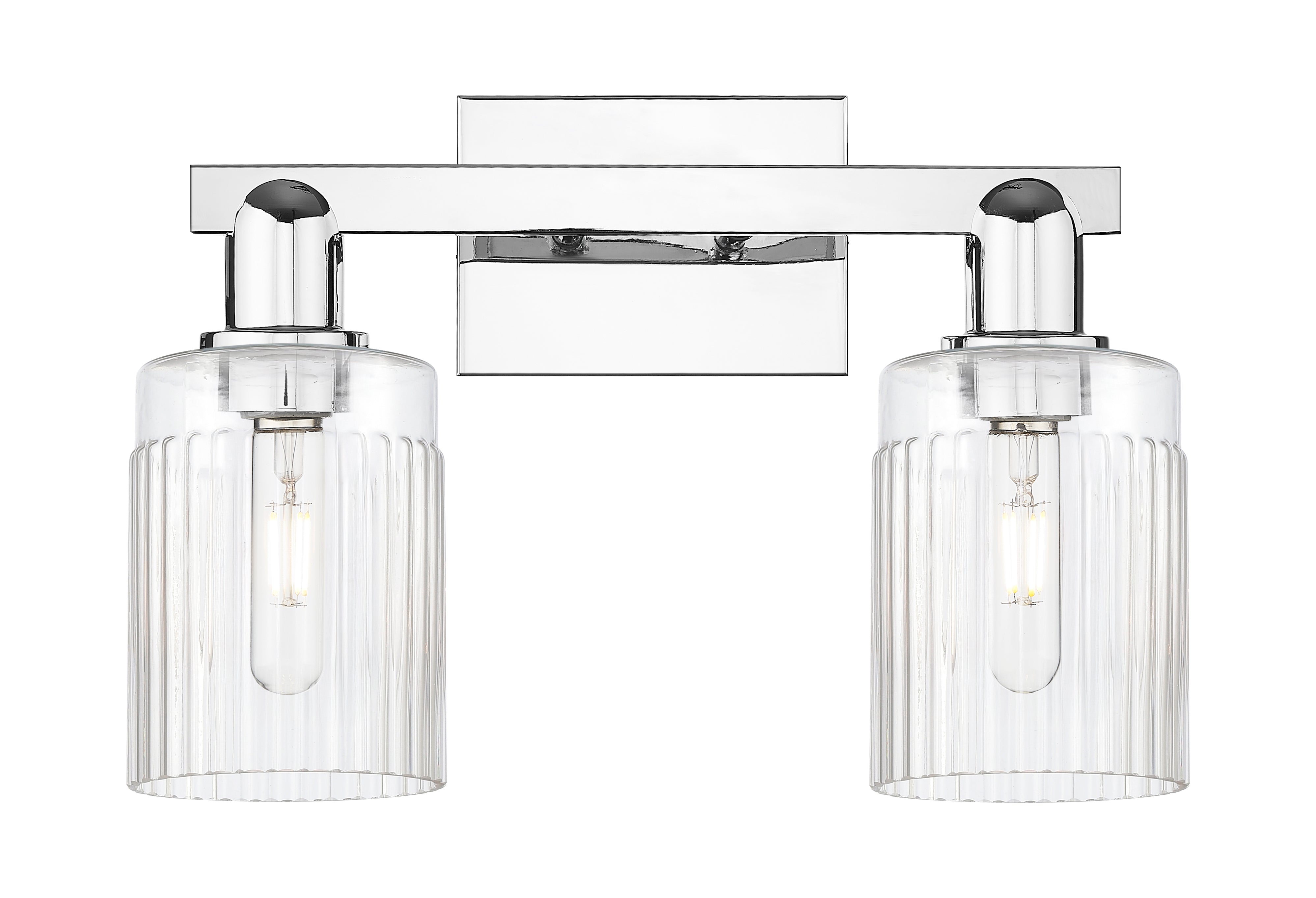Arcadia Bath Vanity Light Cast Brass Finish