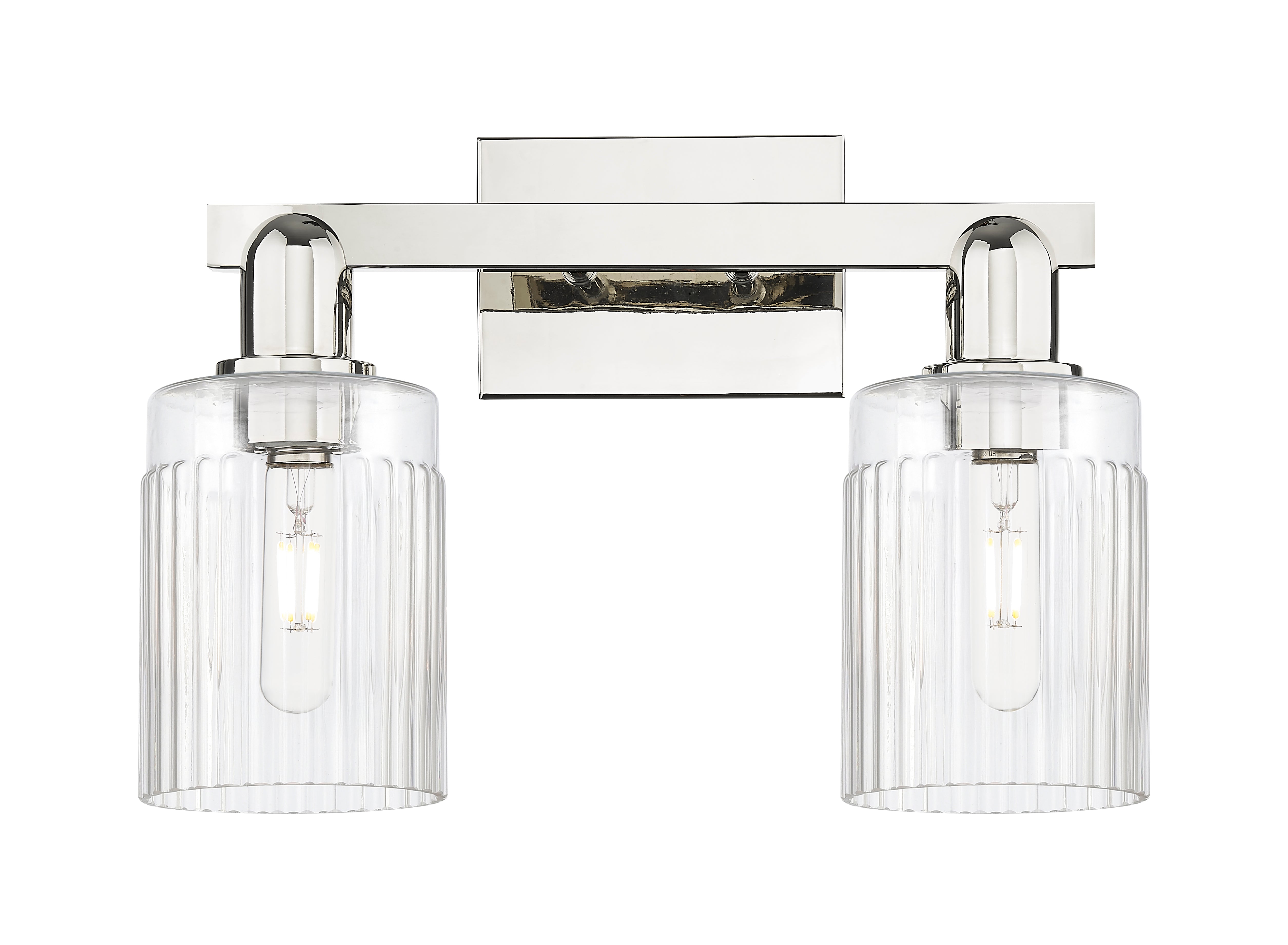 Arcadia Bath Vanity Light Cast Brass Finish