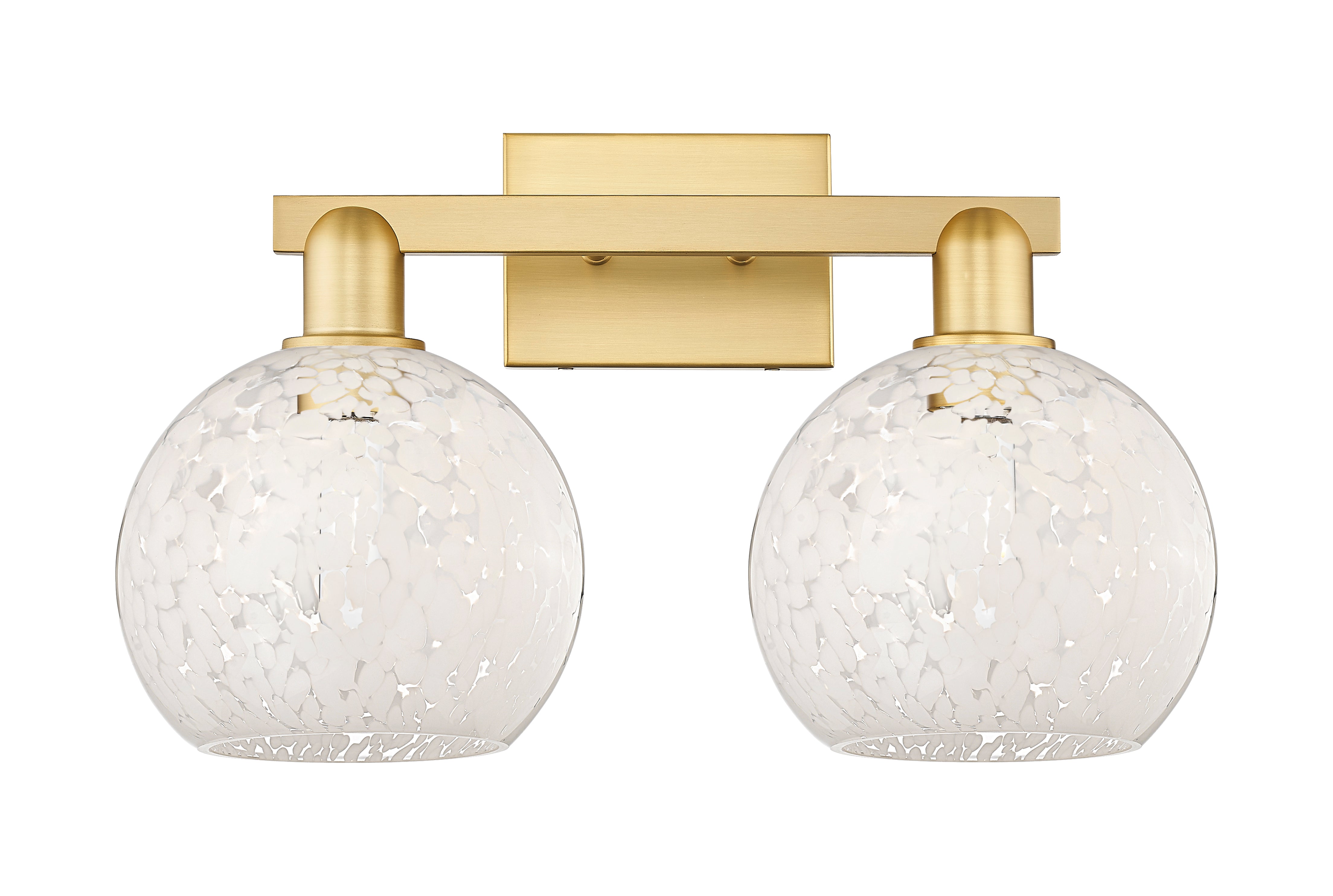 Arcadia Bath Vanity Light Cast Brass