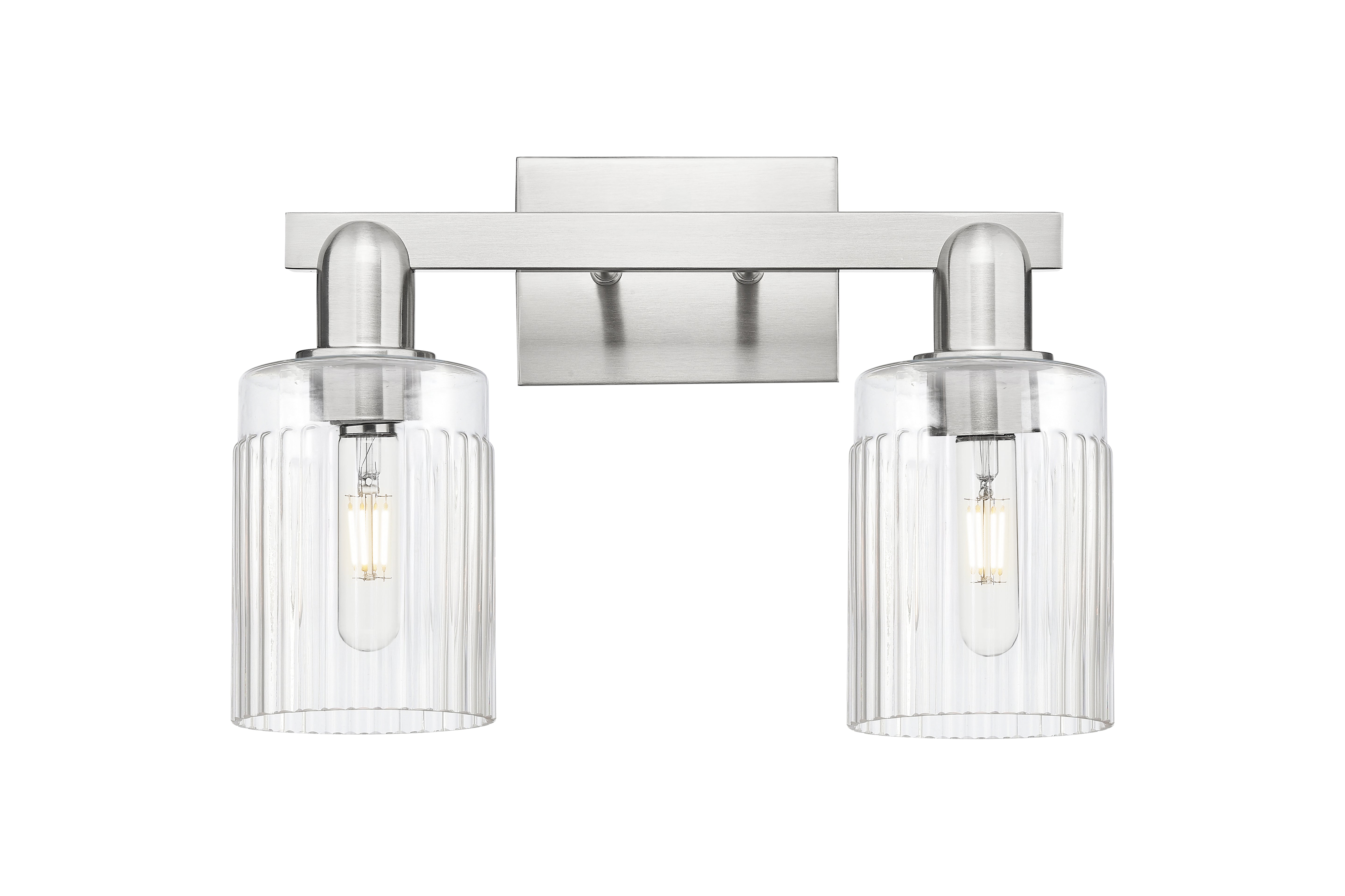 Arcadia Bath Vanity Light Cast Brass Finish