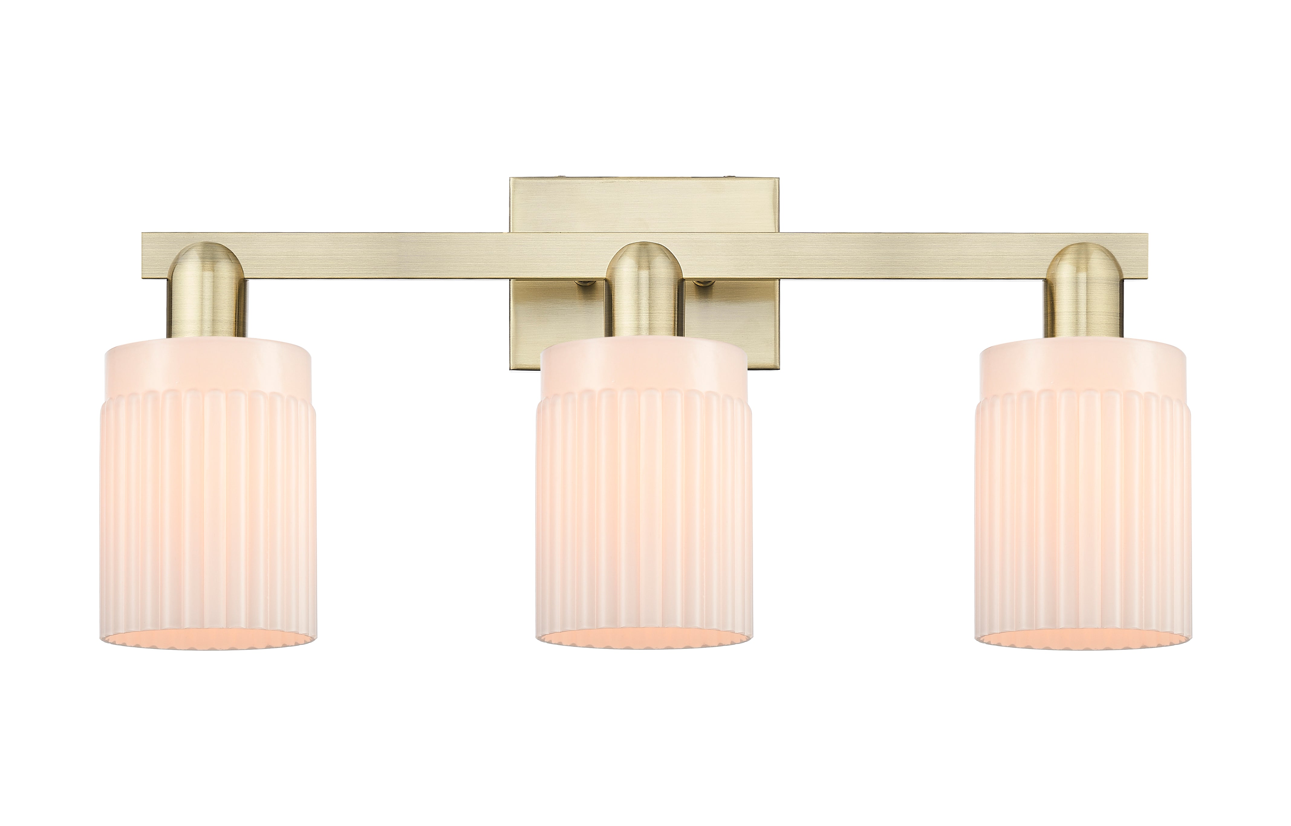 Arcadia Bath Vanity Light Cast Brass Dimmable