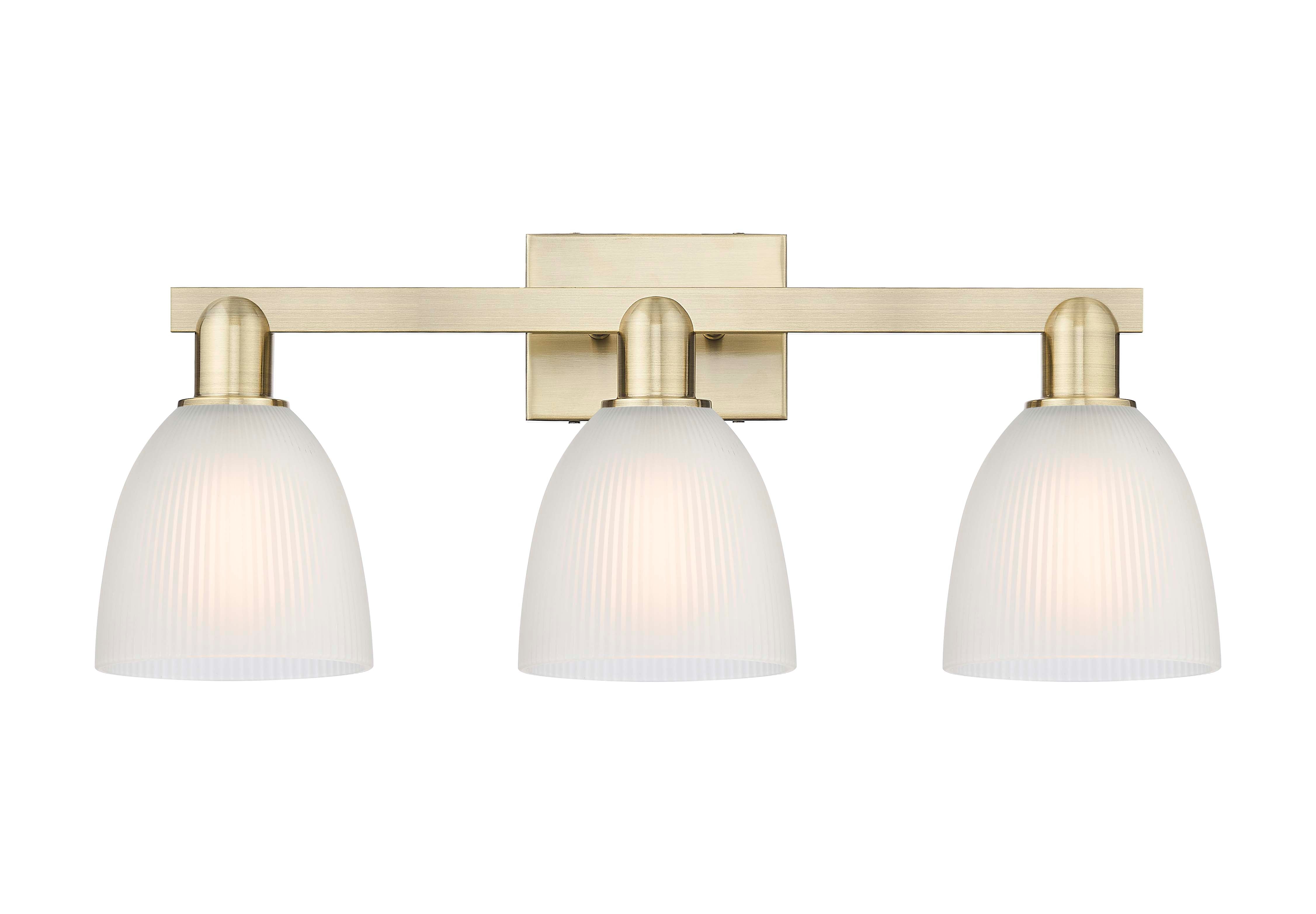 Arcadia Bath Vanity Light Cast Brass