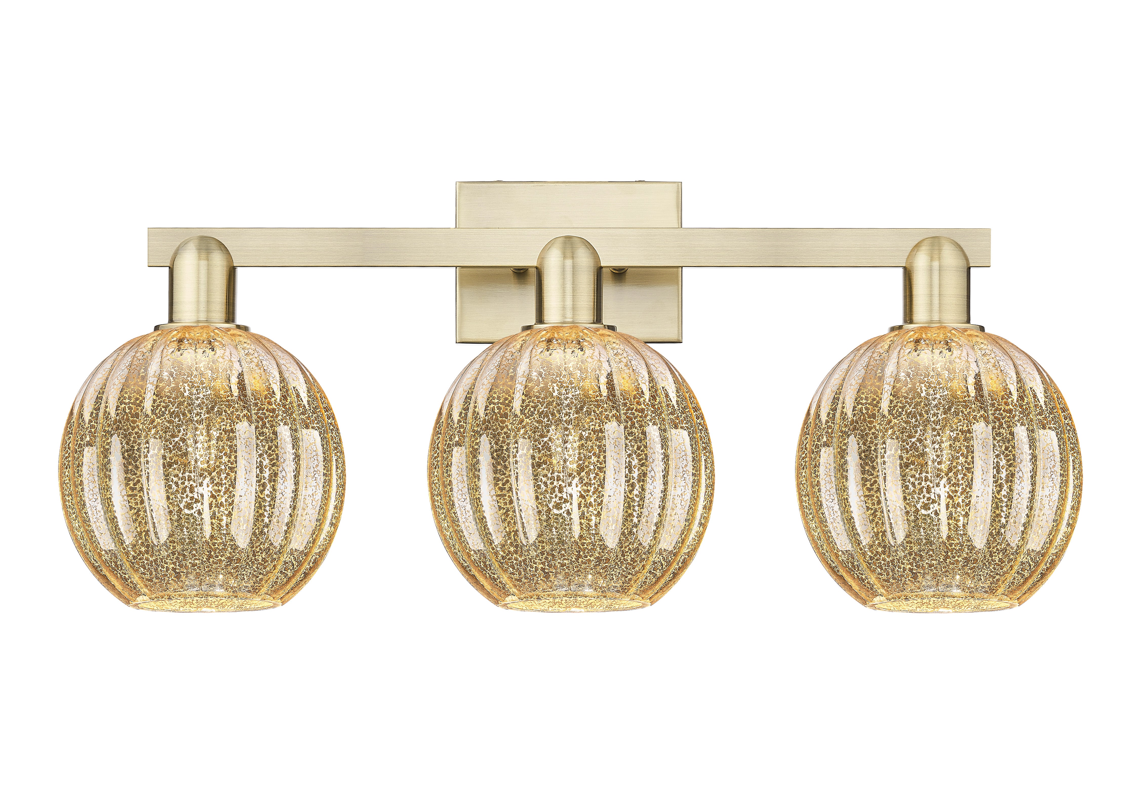 Arcadia Bath Vanity Light Cast Brass