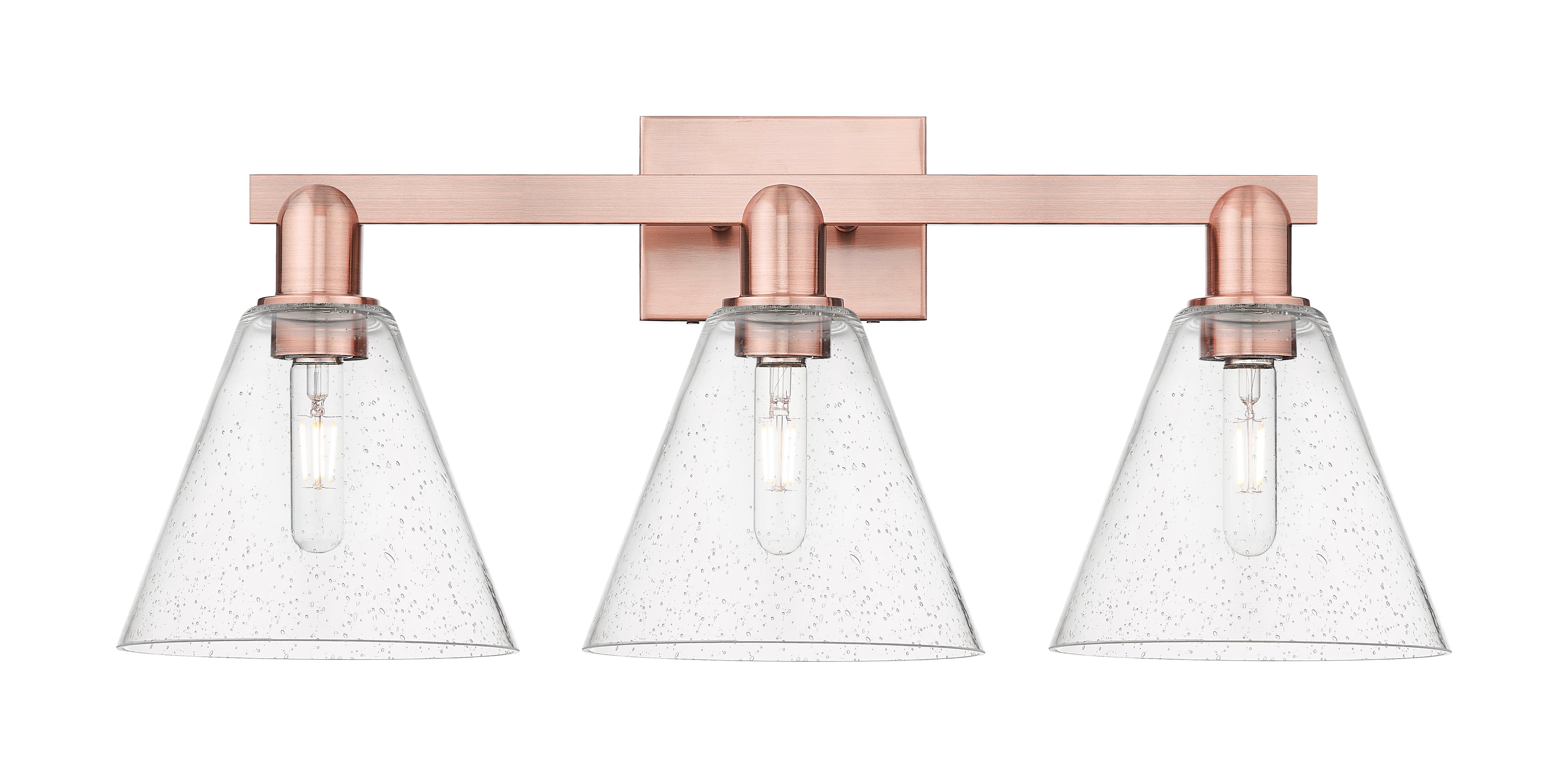 Arcadia Bath Vanity Light Cast Brass