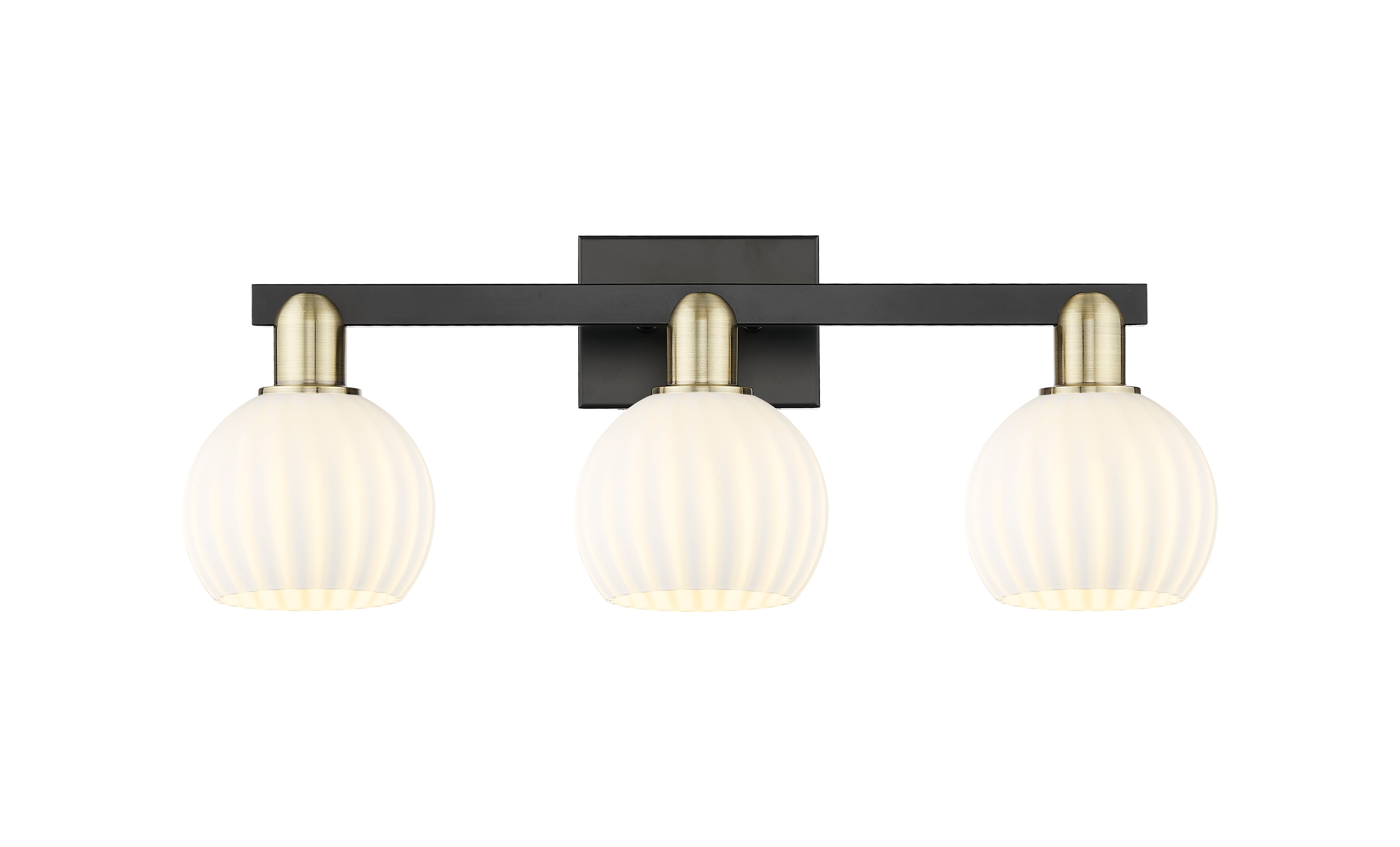 Arcadia Bath Vanity Light Cast Brass