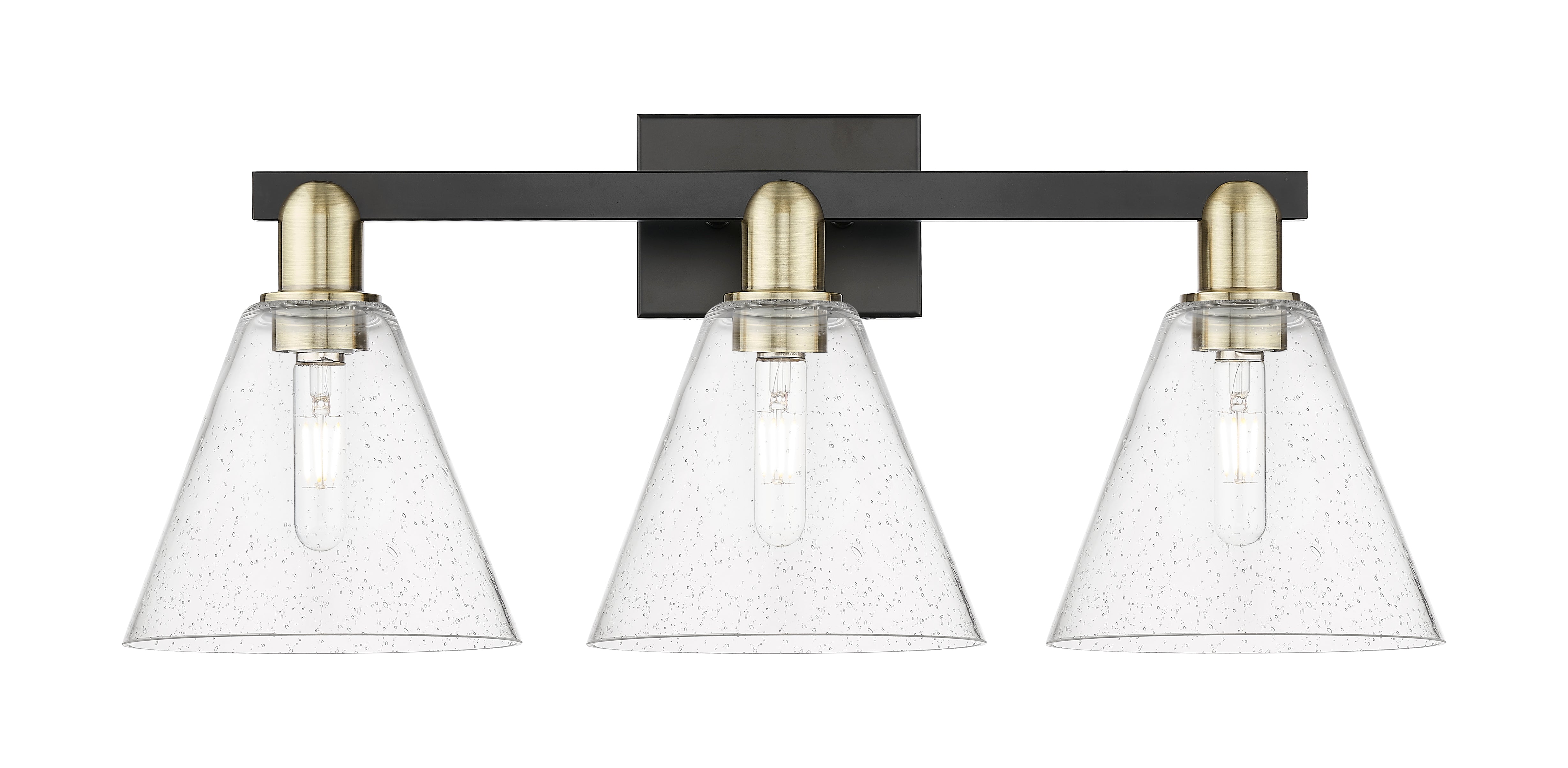 Arcadia Bath Vanity Light Cast Brass