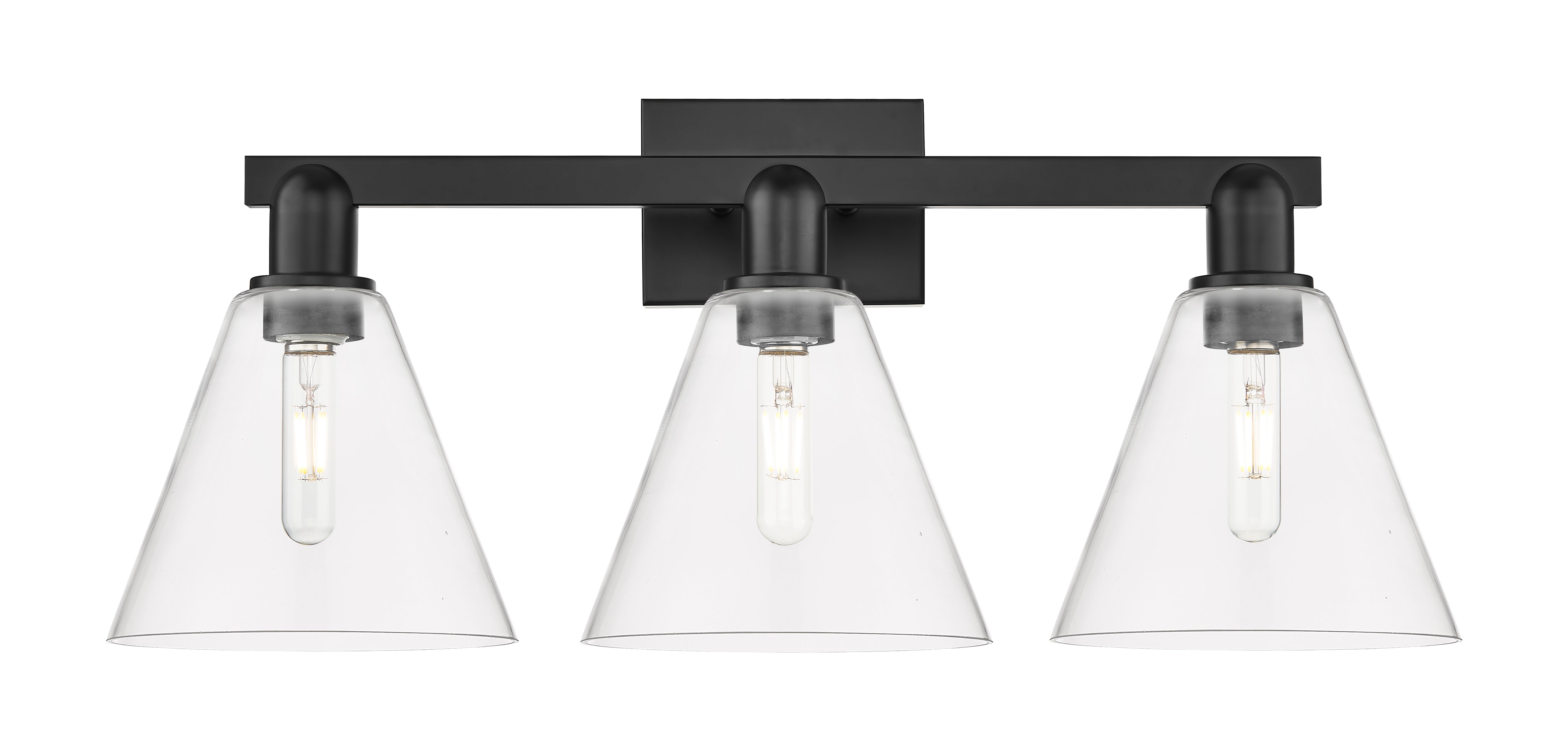 Arcadia Bath Vanity Light Cast Brass