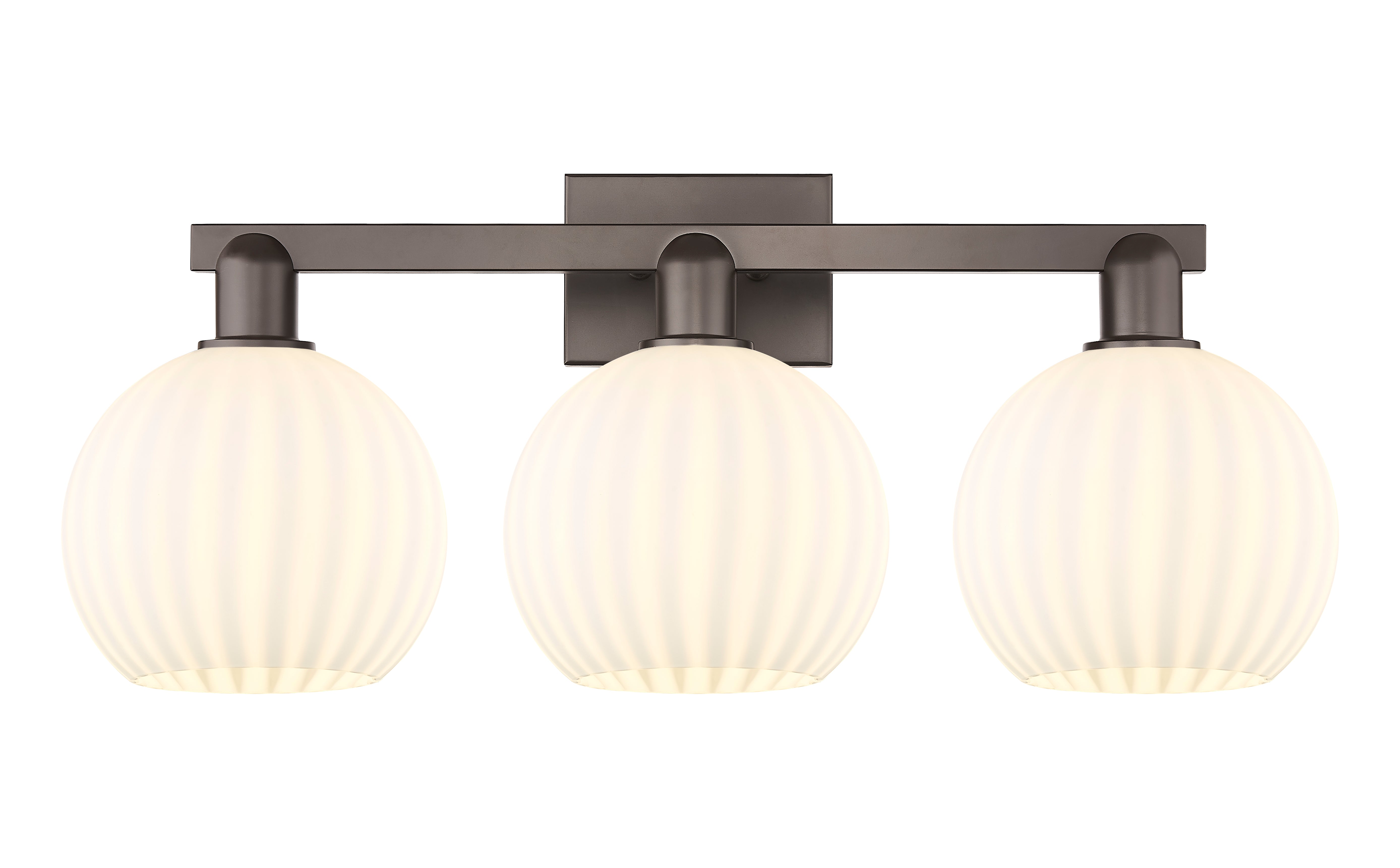 Arcadia Bath Vanity Light Cast Brass