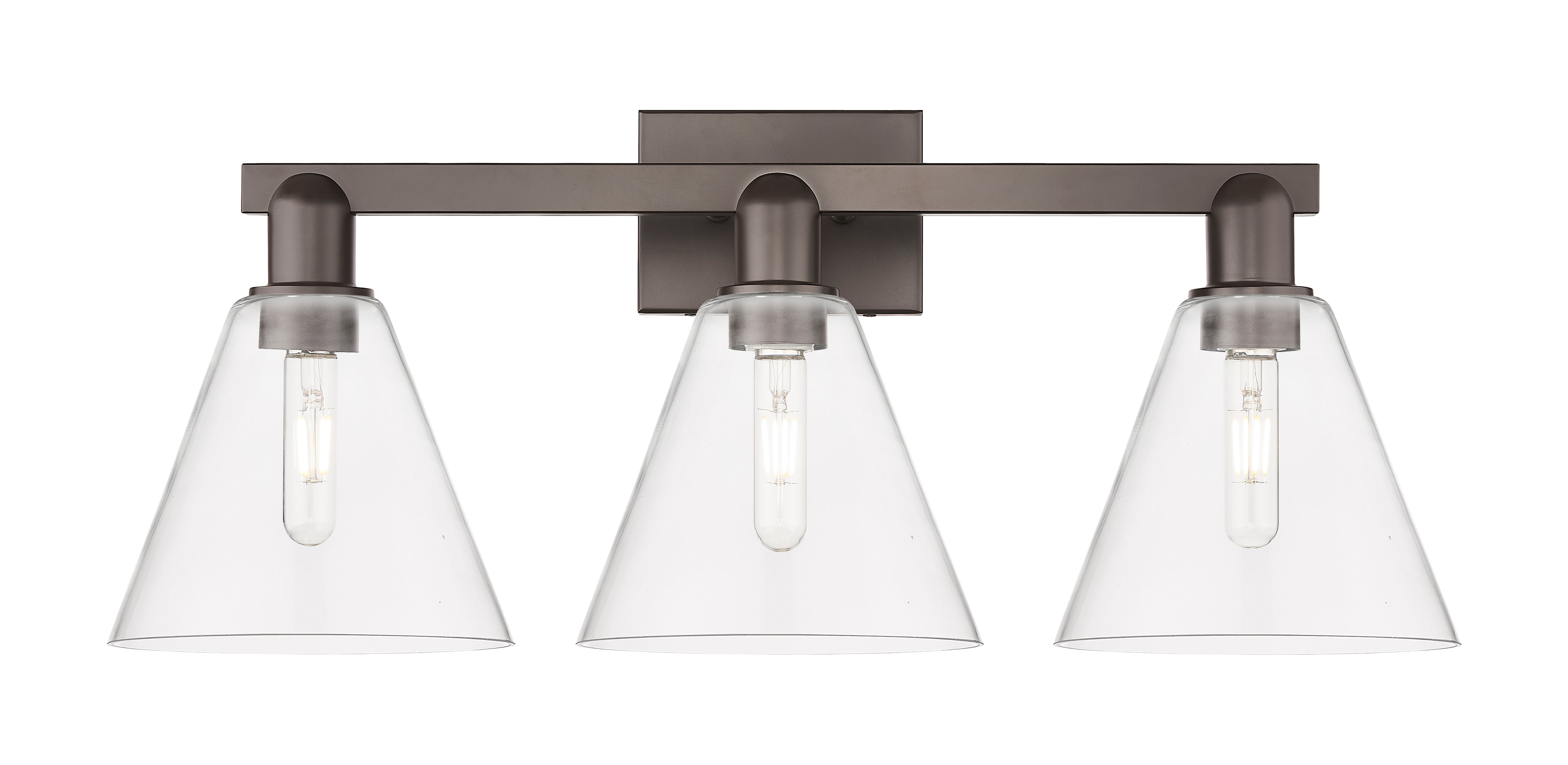 Arcadia Bath Vanity Light Cast Brass