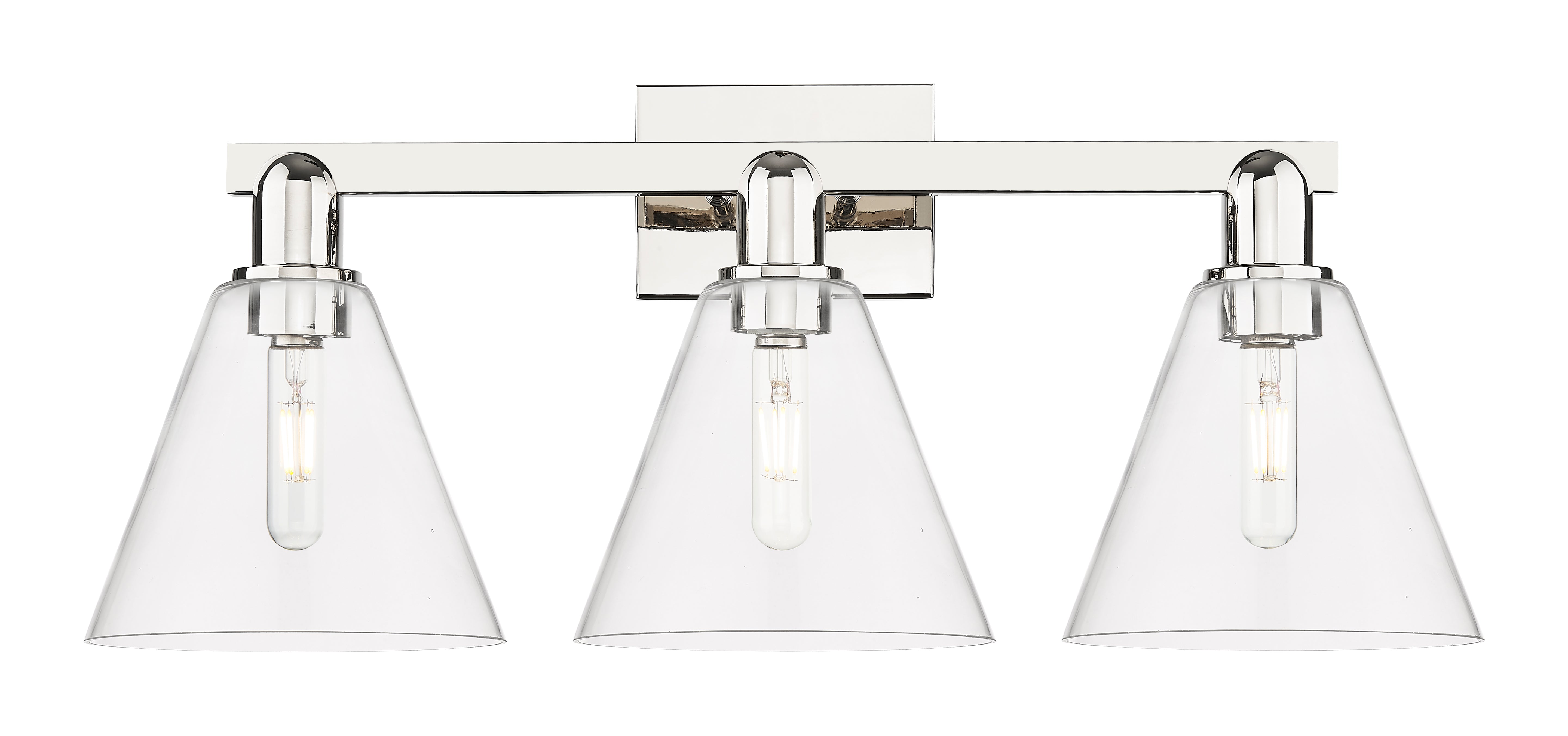 Arcadia Bath Vanity Light Cast Brass