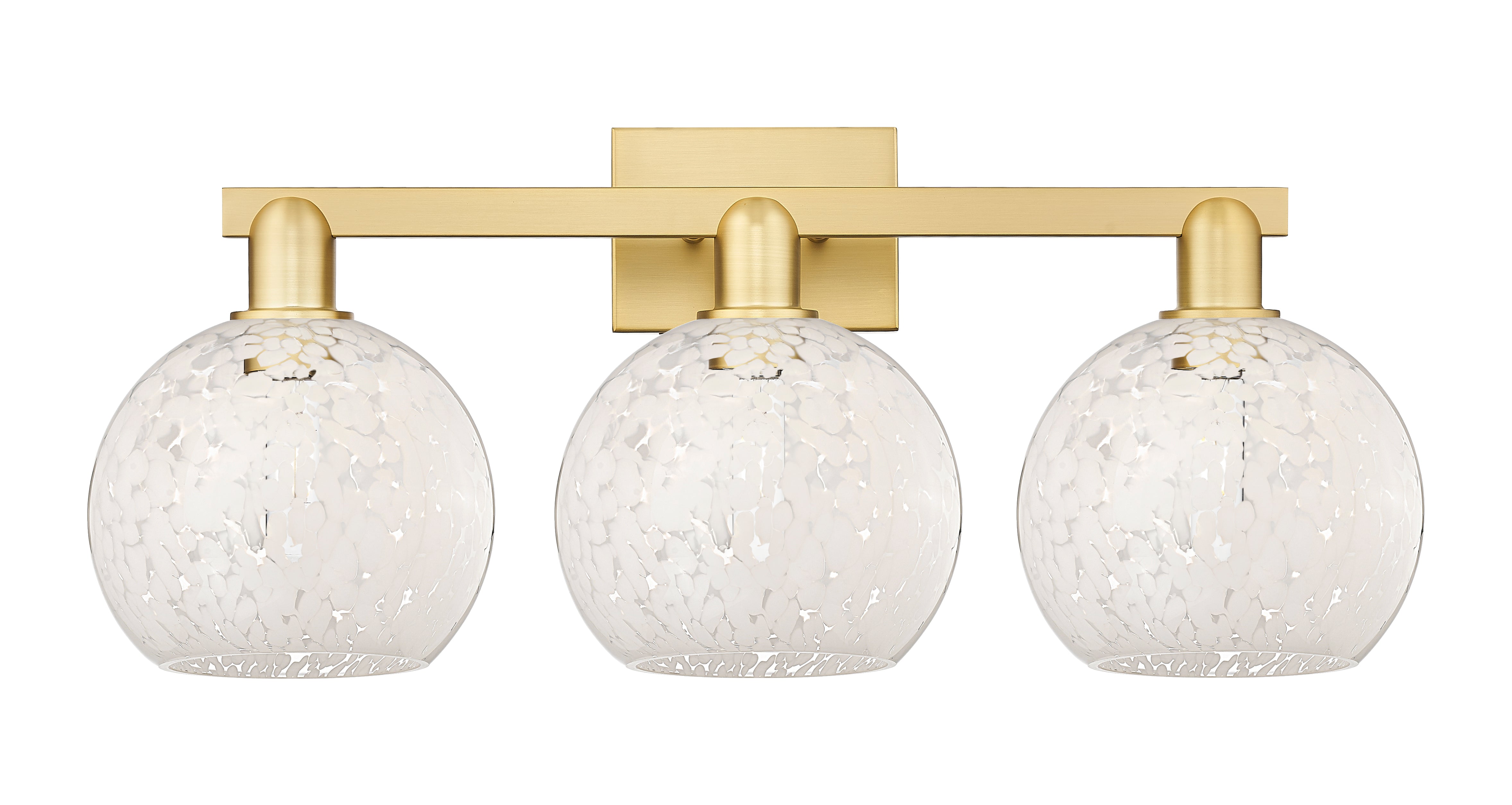 Arcadia Bath Vanity Light Cast Brass