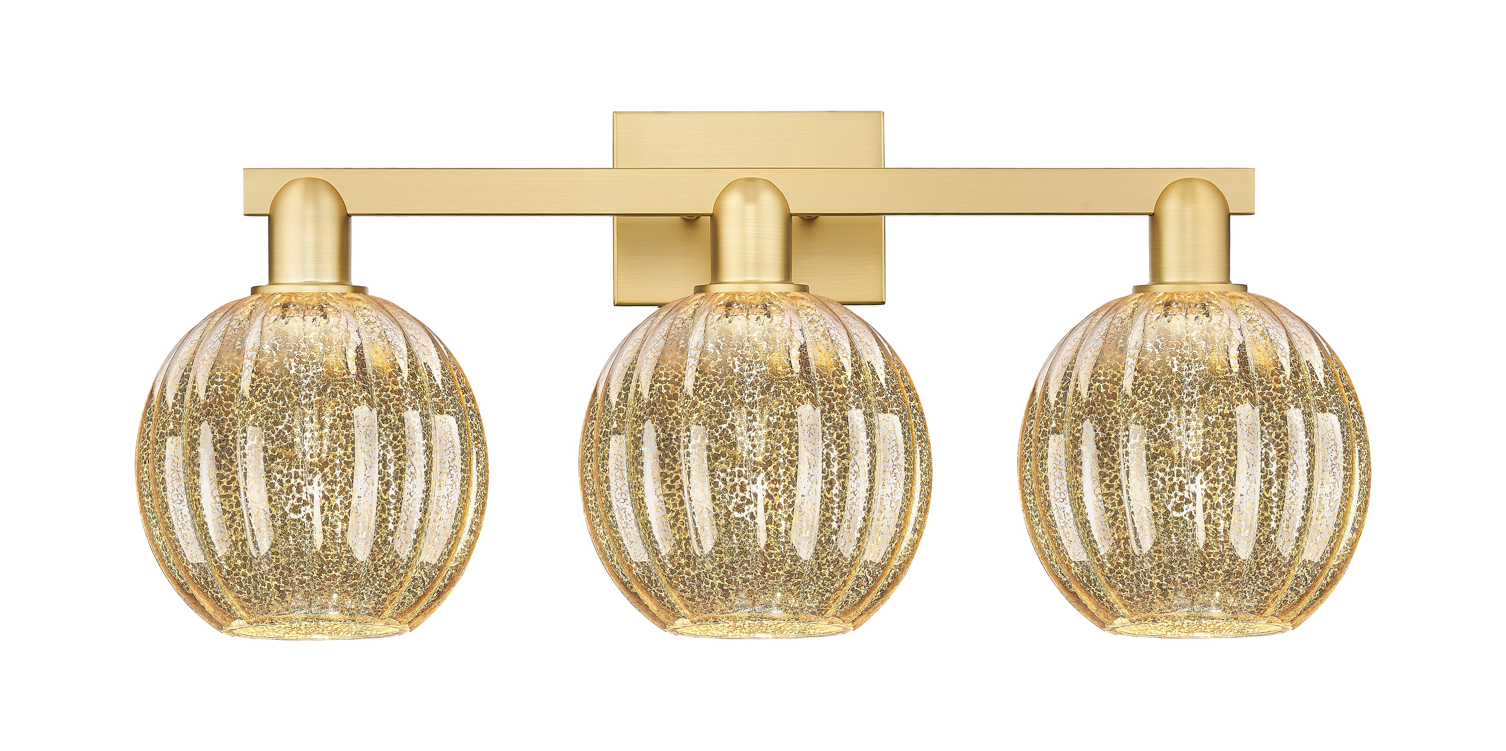 Arcadia Bath Vanity Light Cast Brass