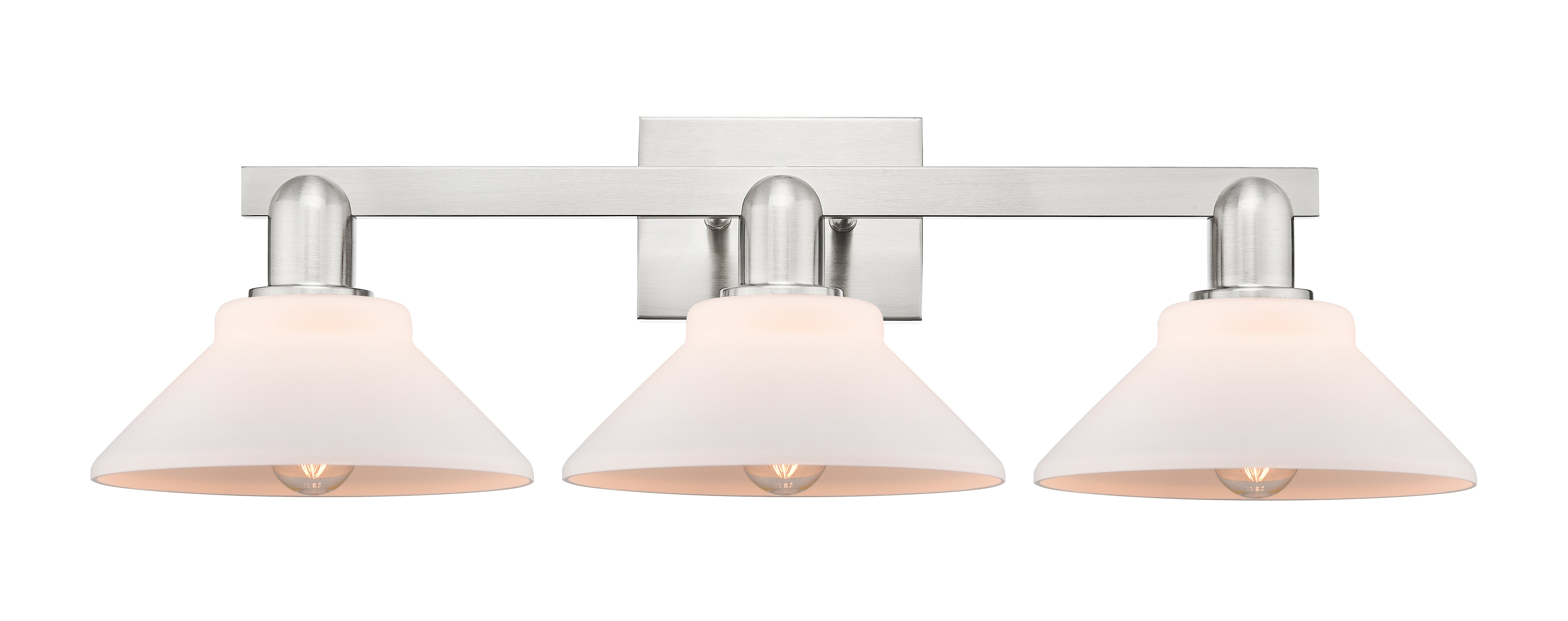 Arcadia Bath Vanity Light Cast Brass Steel
