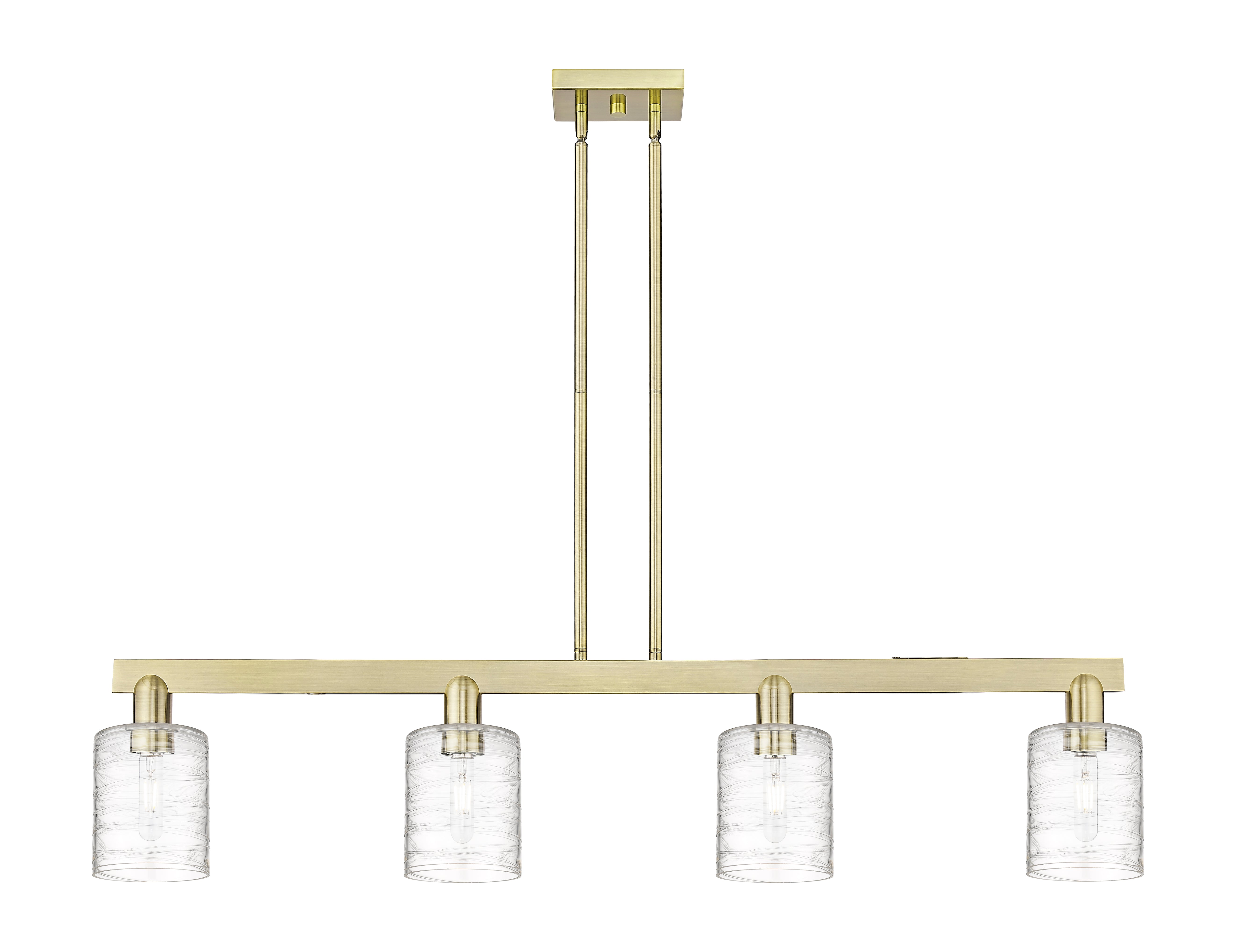 Arcadia Island Light Cast Brass Finish