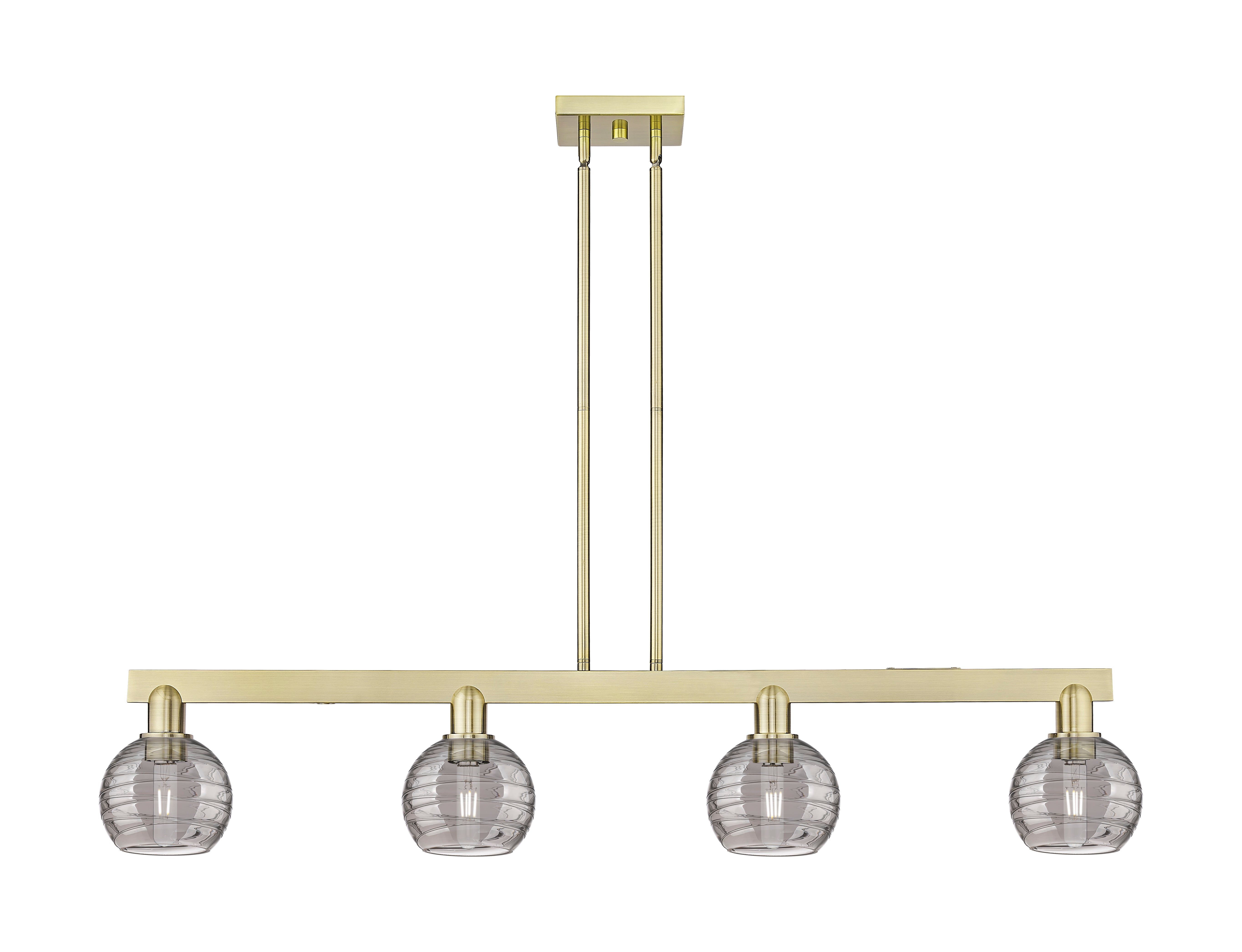Arcadia Island Light Nine Inch Brass