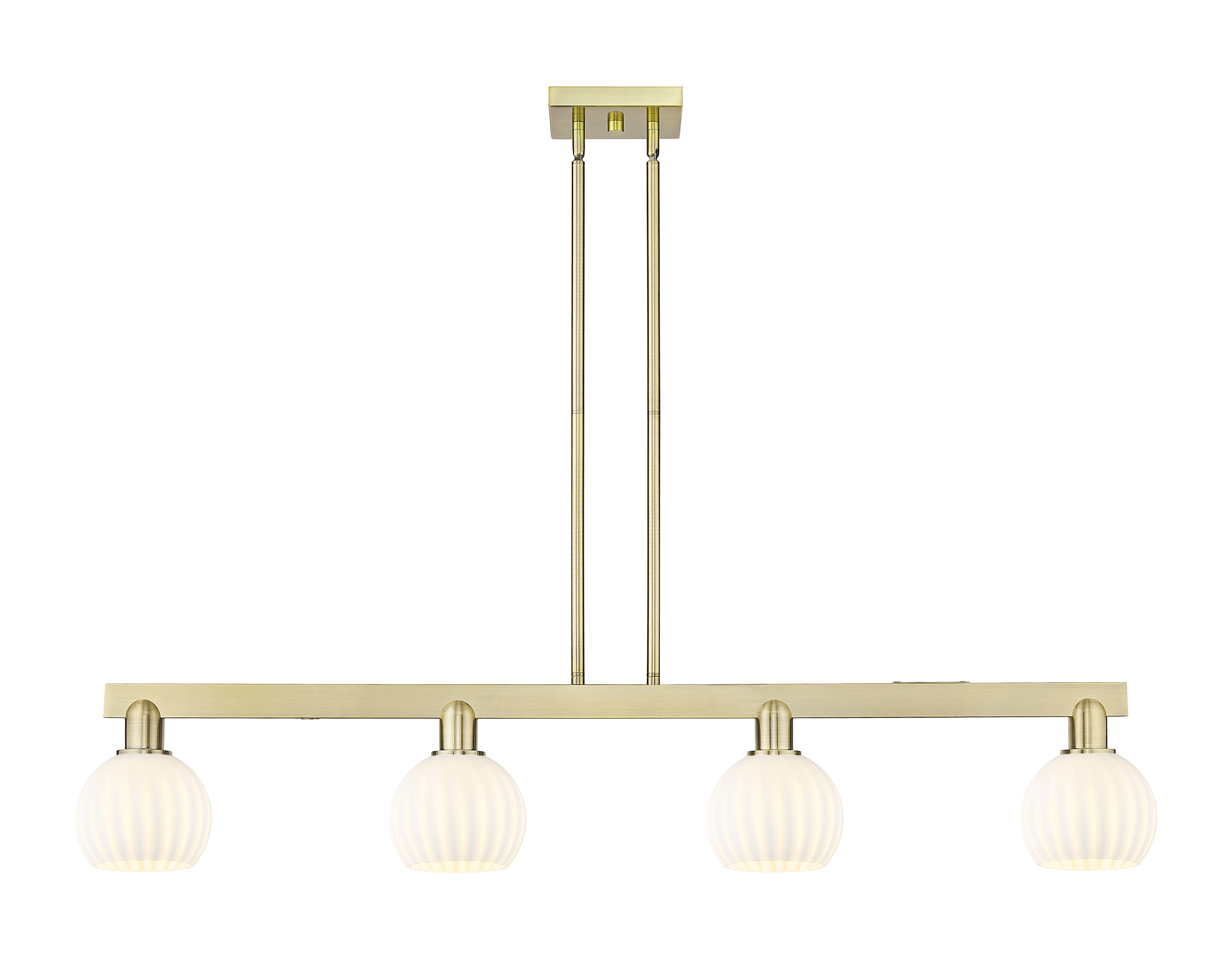 Arcadia Island Light Cast Brass Steel
