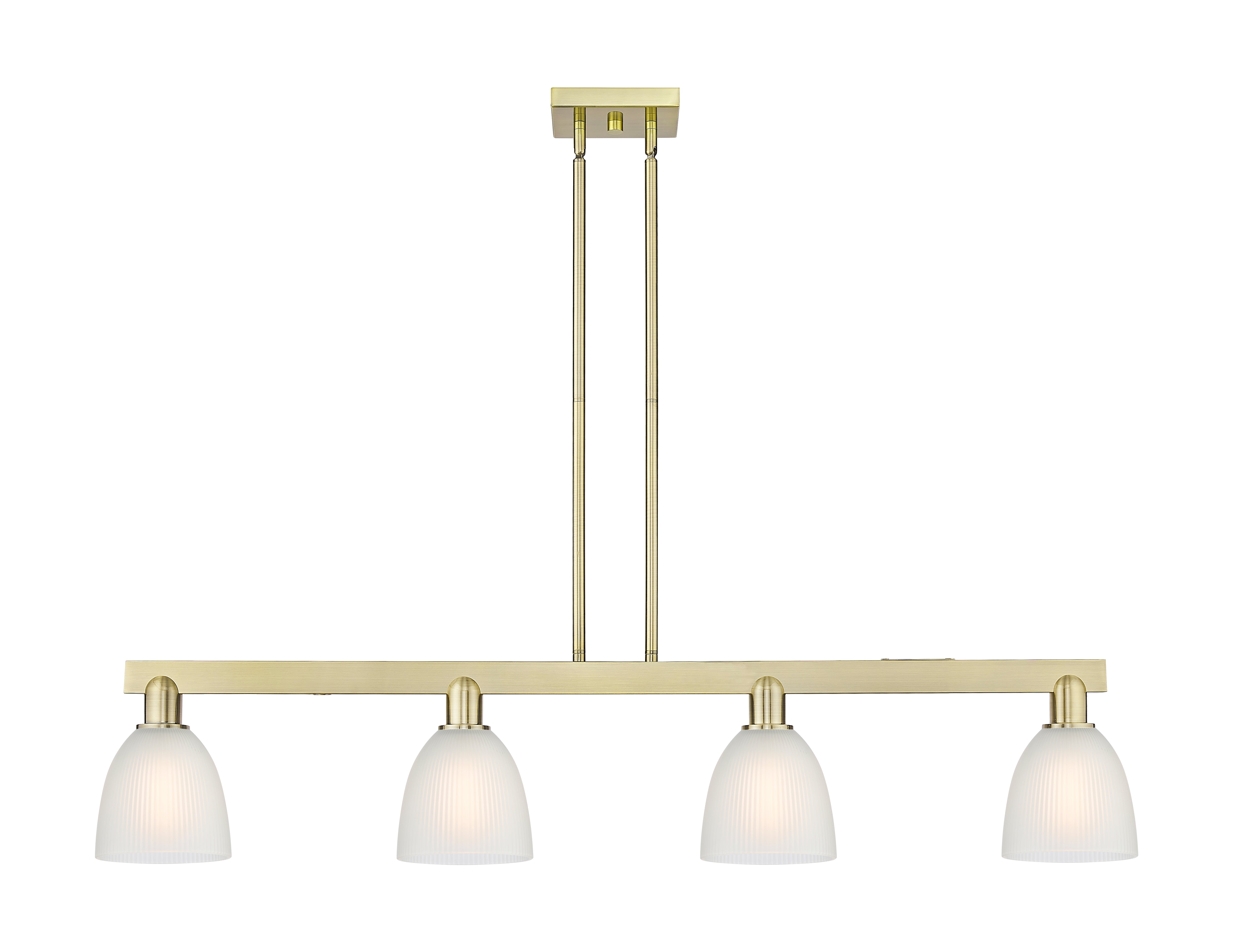 Arcadia Island Light Cast Brass Finish