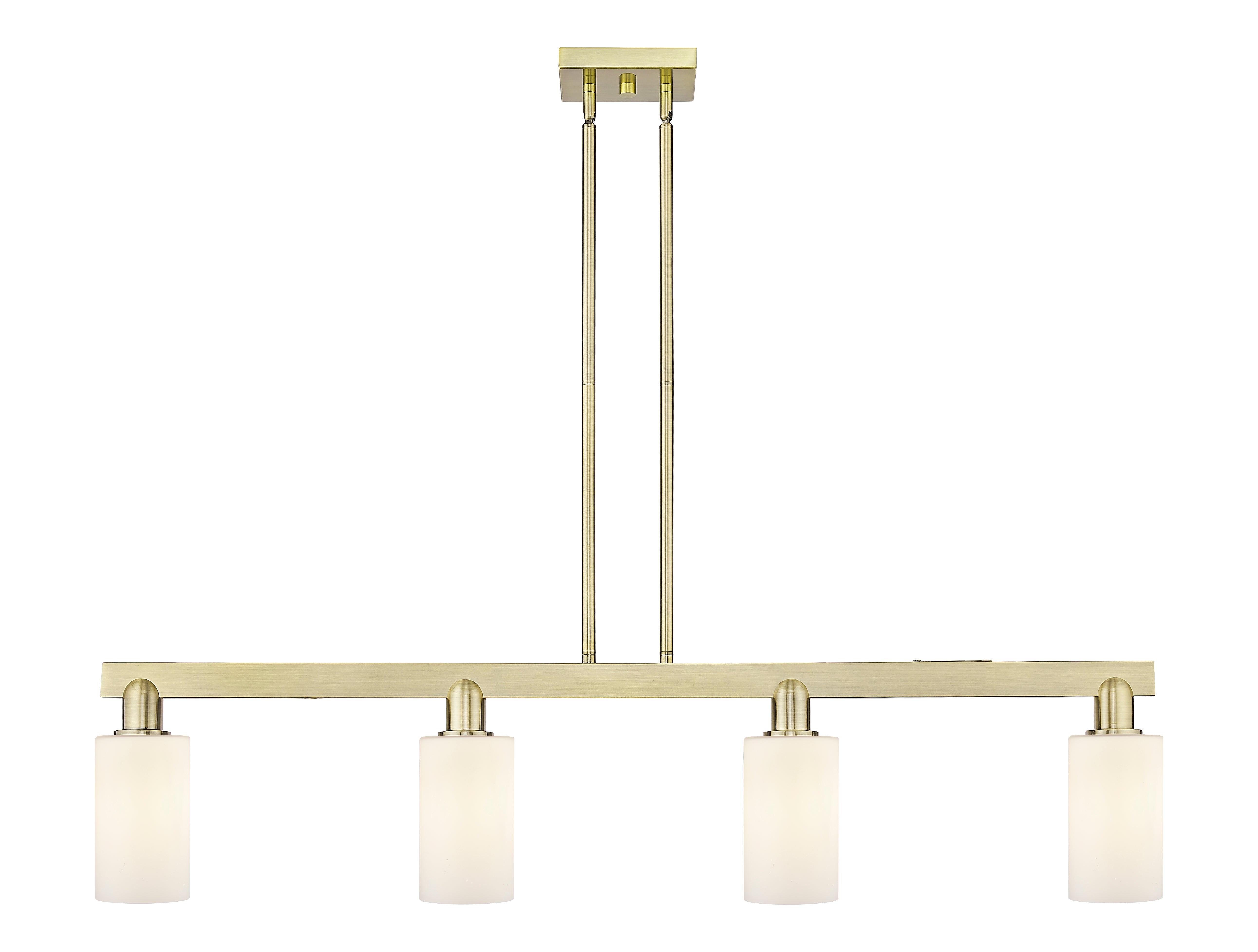 Arcadia Island Light Cast Brass Finish