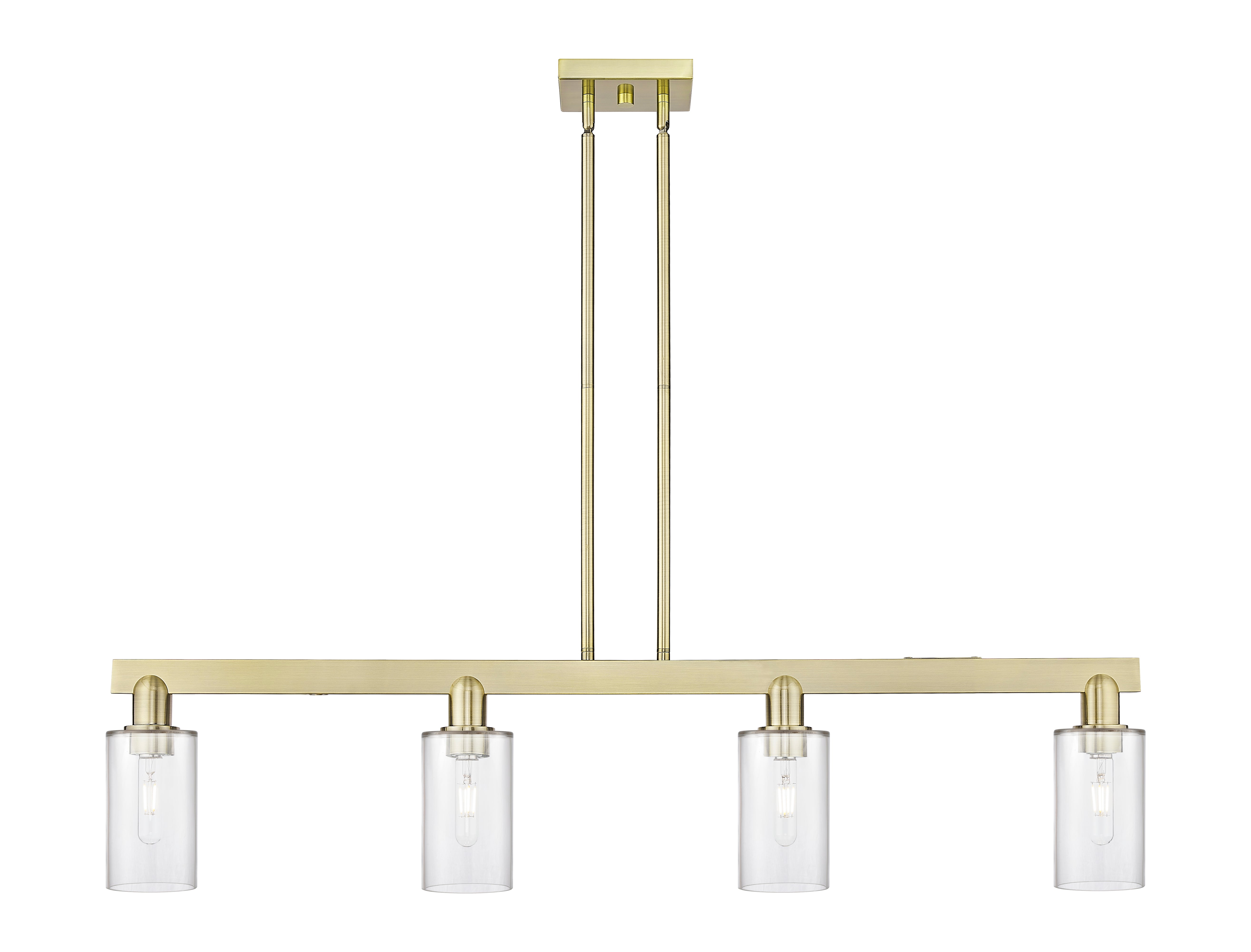 Arcadia Island Light Cast Brass Finish