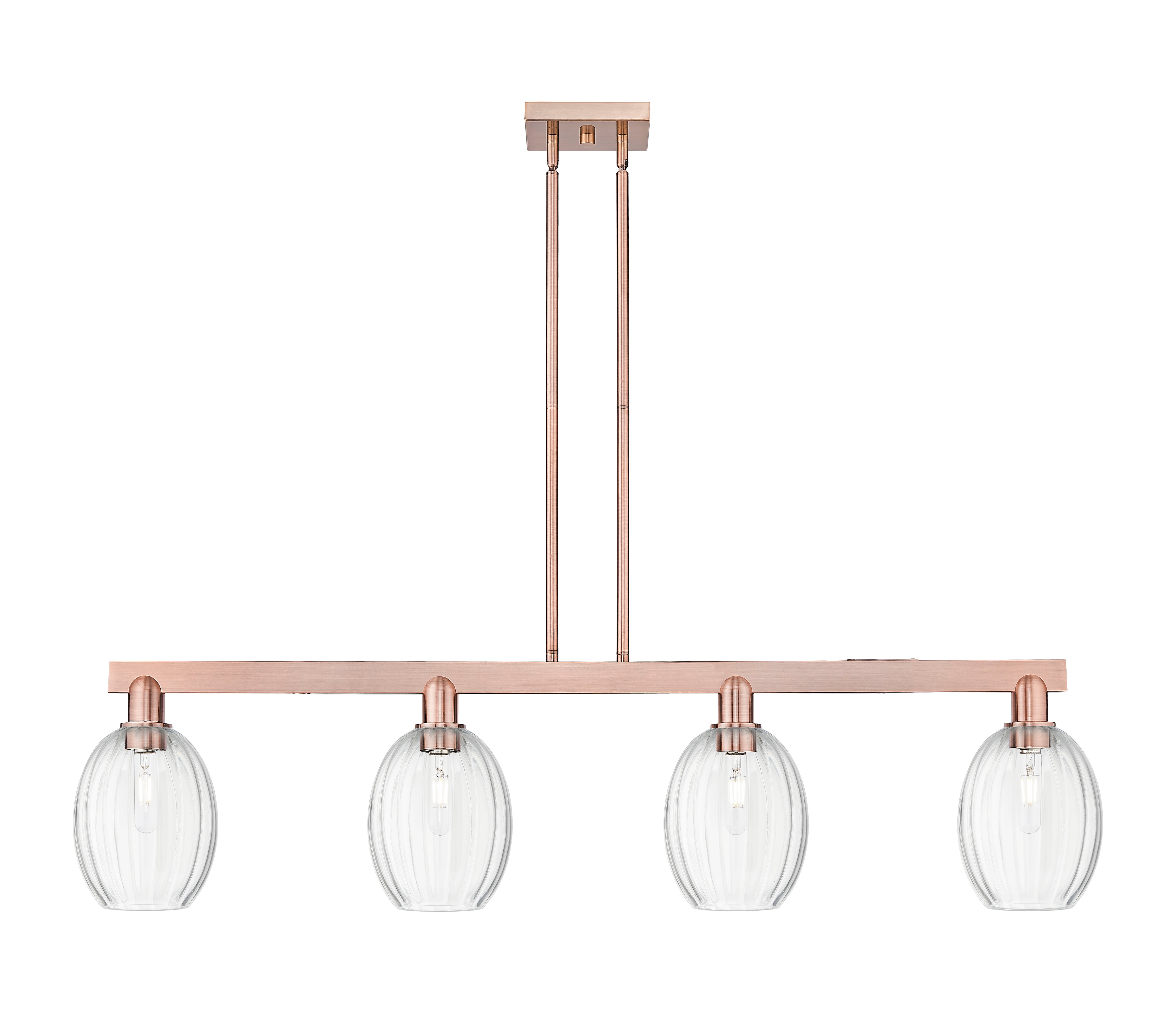 Arcadia Island Light Cast Brass Steel Glass