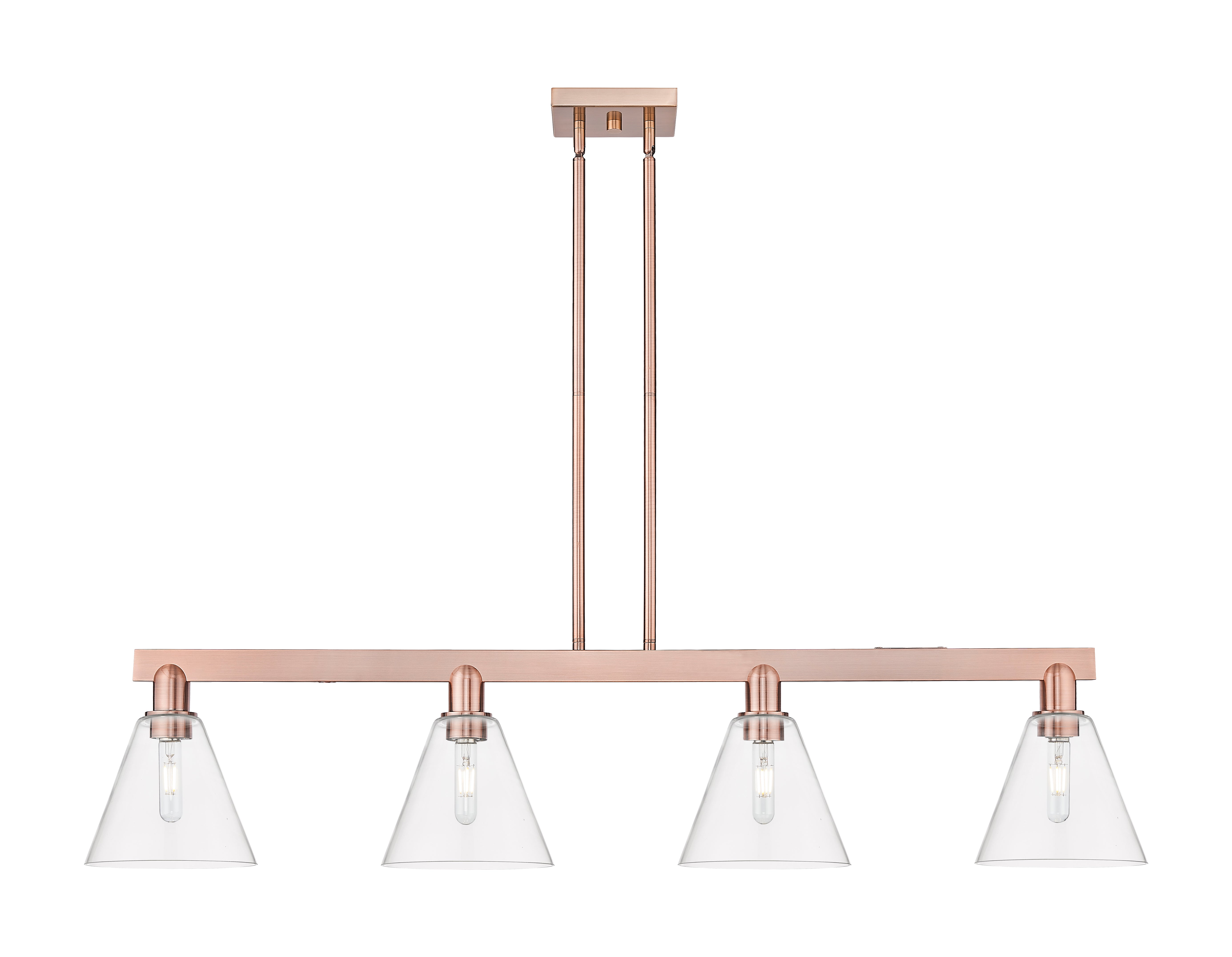 Arcadia Island Light Cast Brass Steel