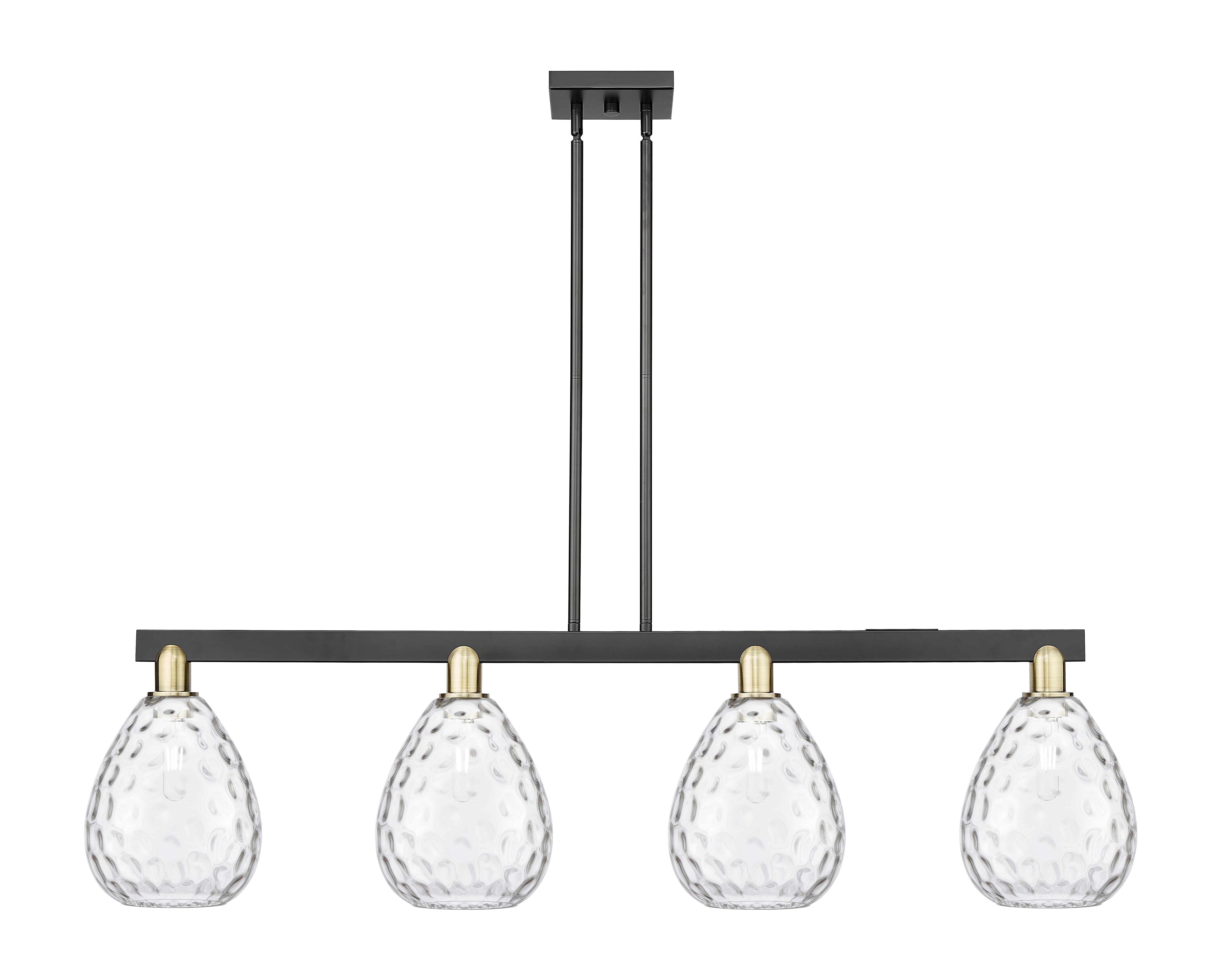 Arcadia Island Light Cast Brass Finish