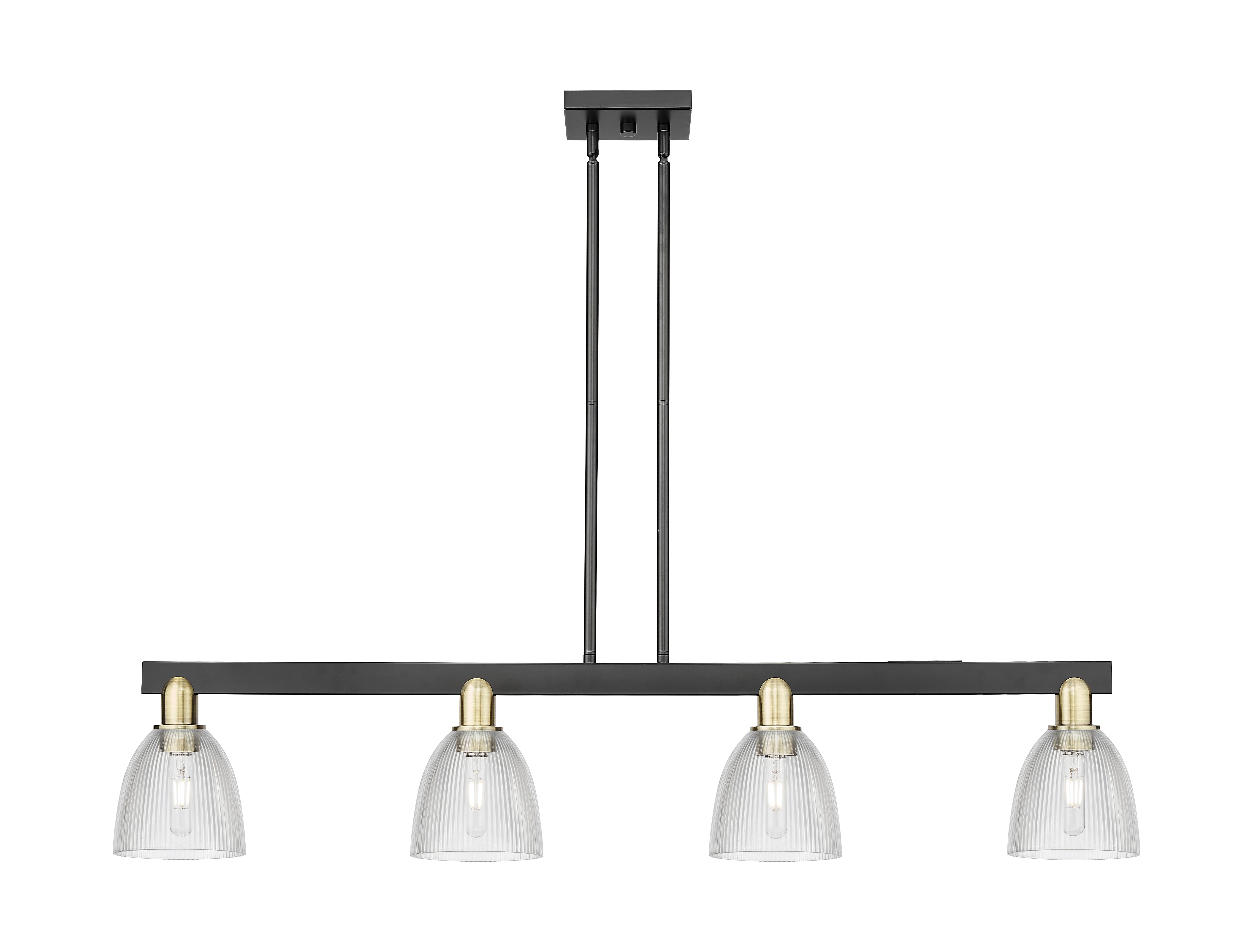 Arcadia Island Light Cast Brass Finish