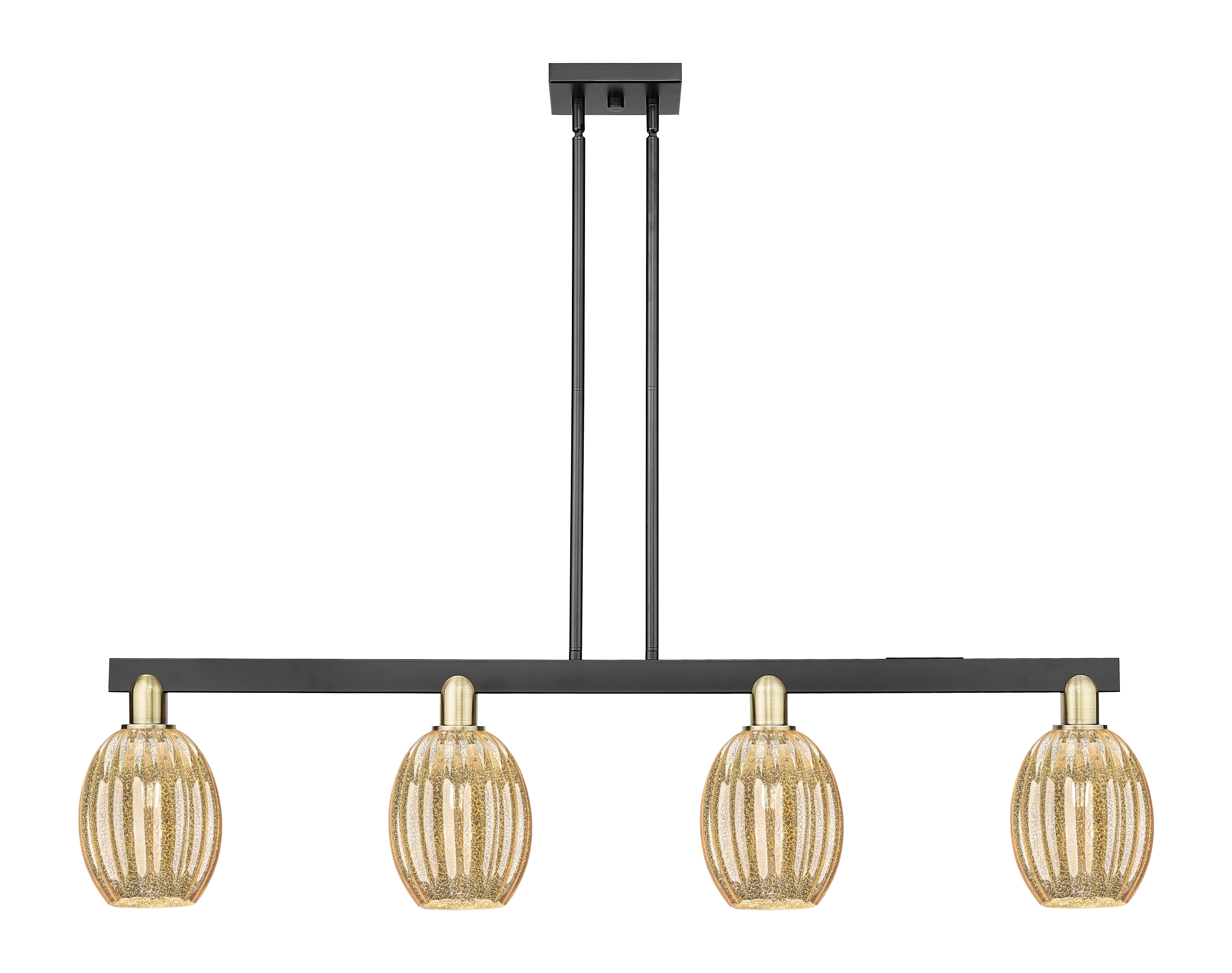 Arcadia Island Light Cast Brass Steel Glass