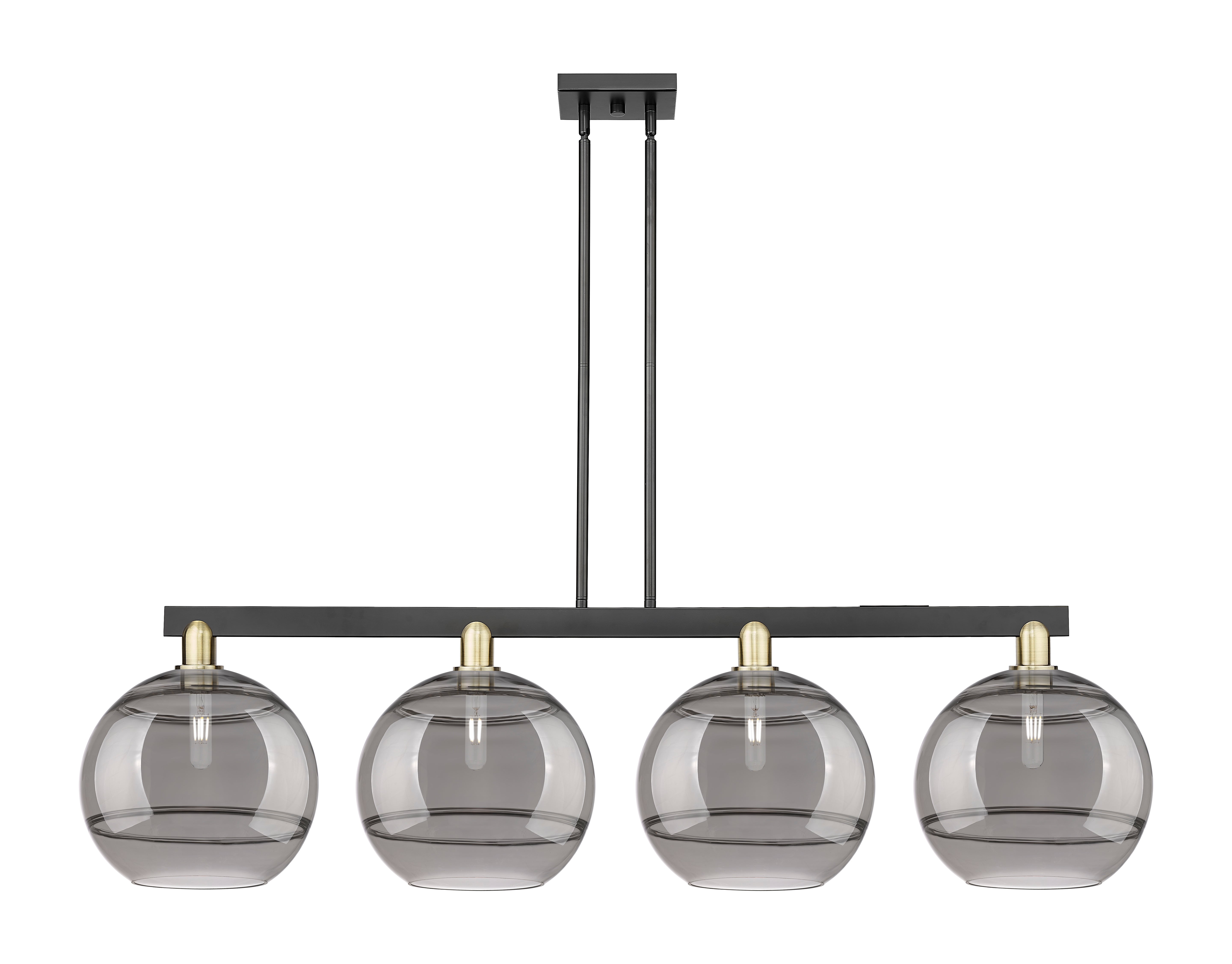 Arcadia Island Light Cast Brass Finish