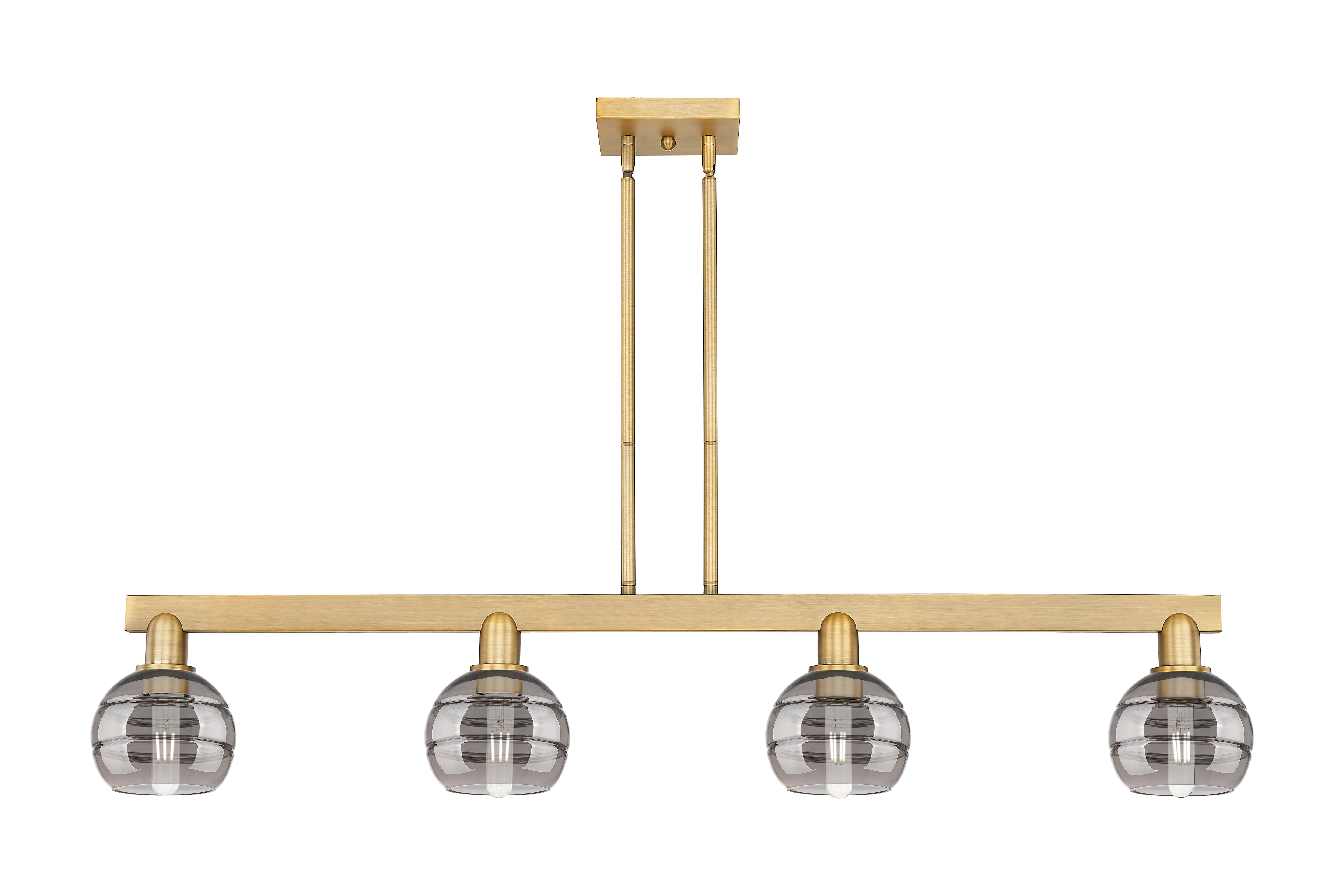 Arcadia Island Light Cast Brass Glass
