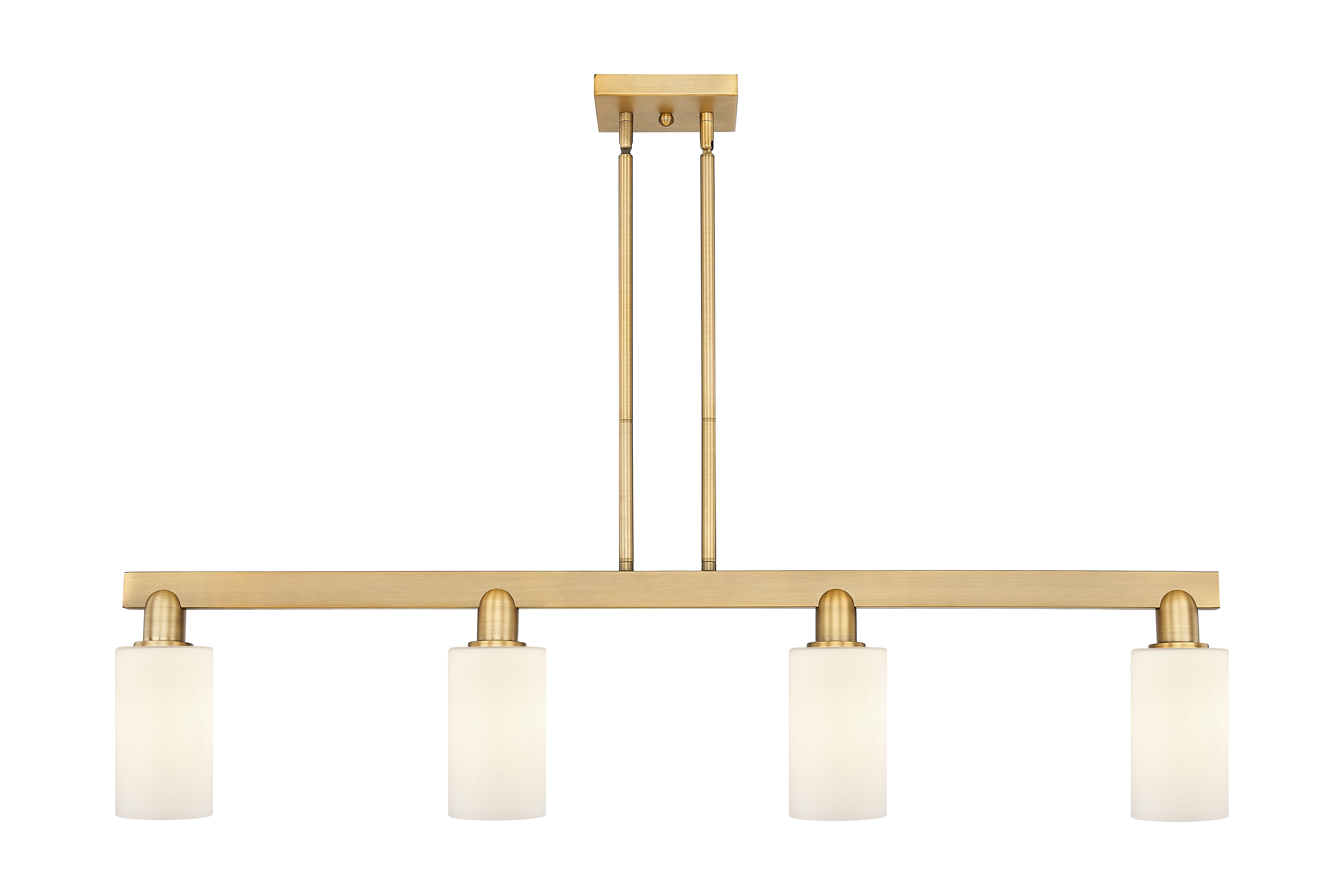 Arcadia Island Light Cast Brass Finish