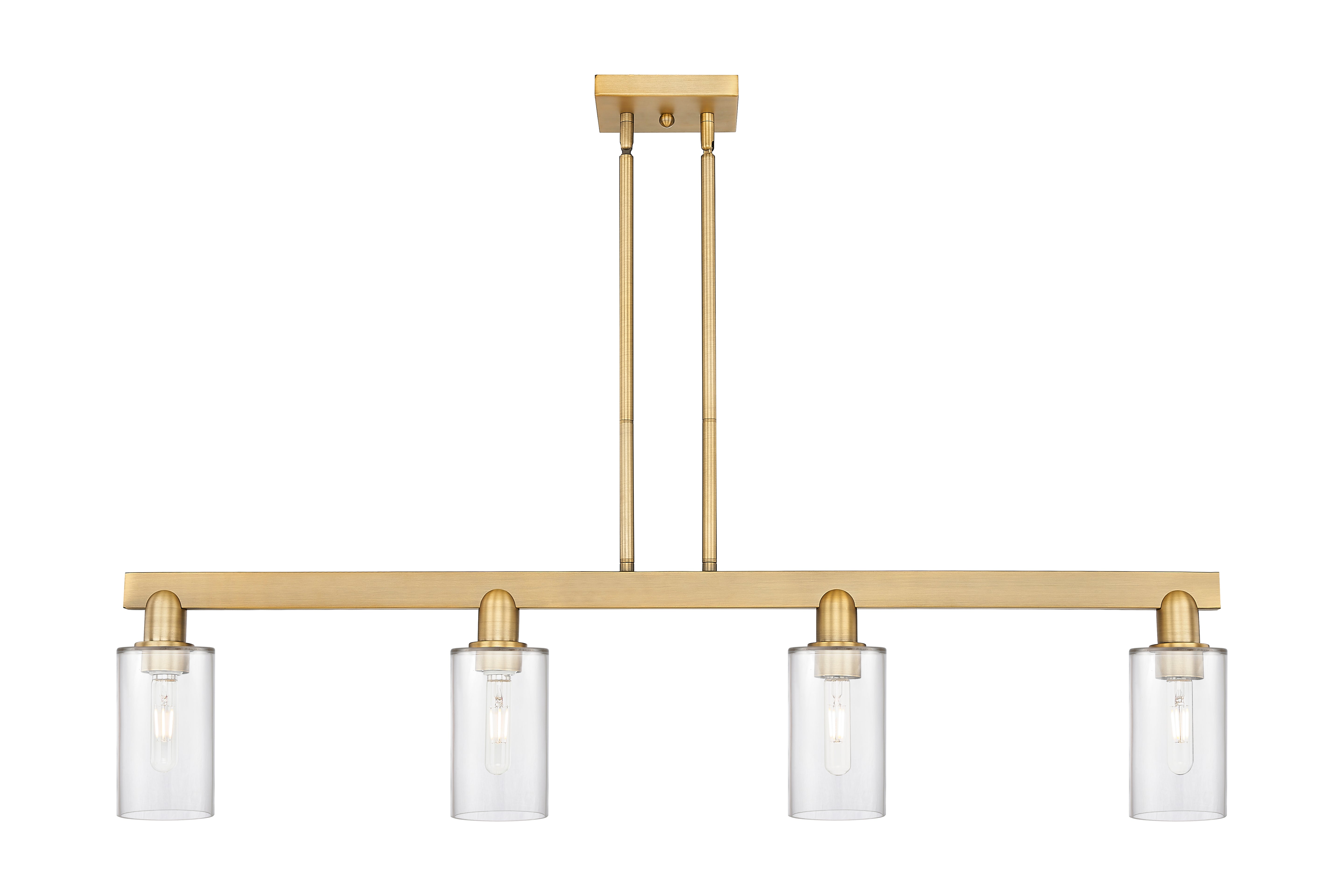 Arcadia Island Light Cast Brass Finish