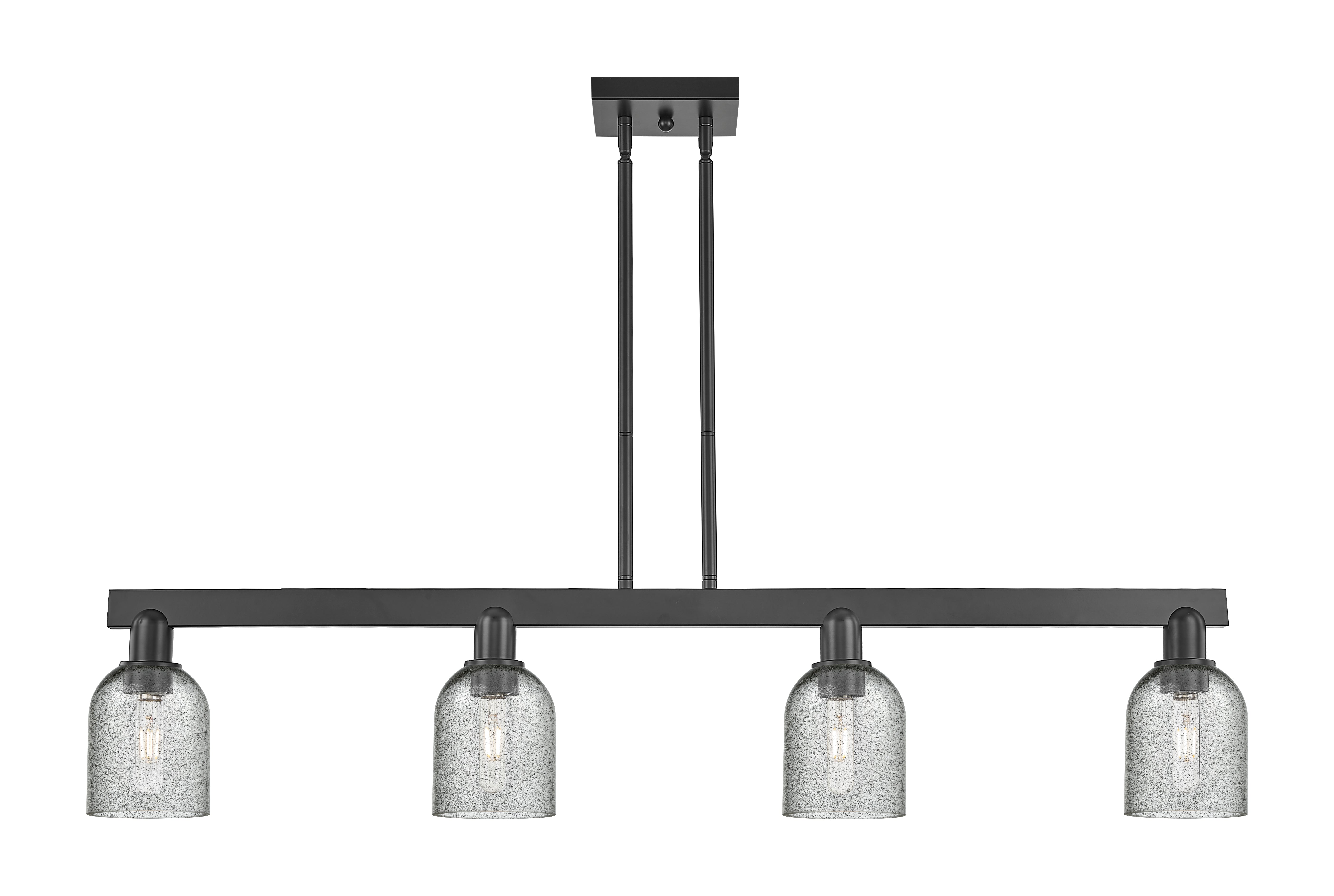 Arcadia Island Light Cast Brass Glass Steel