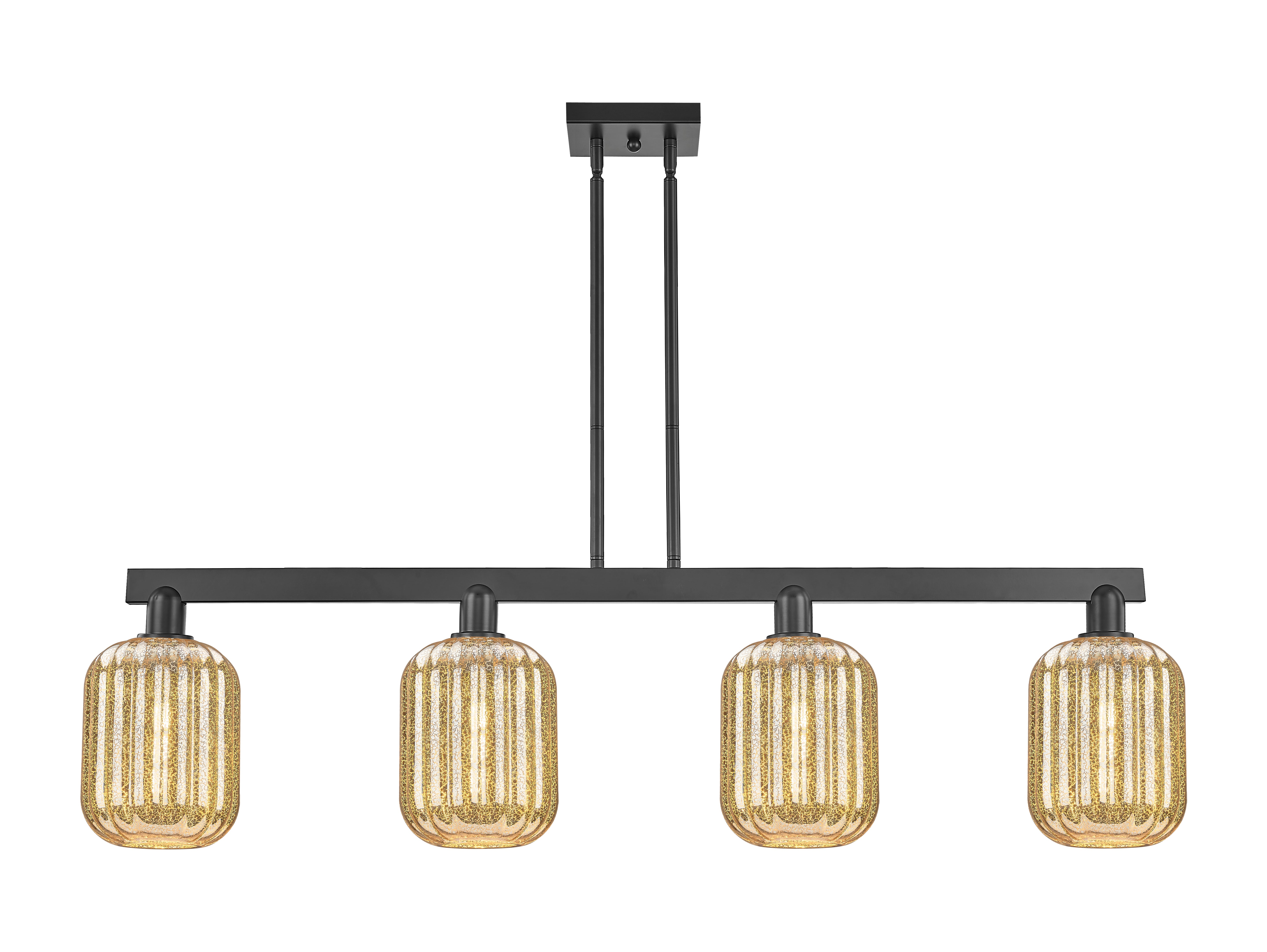 Arcadia Island Light Cast Brass Steel Glass