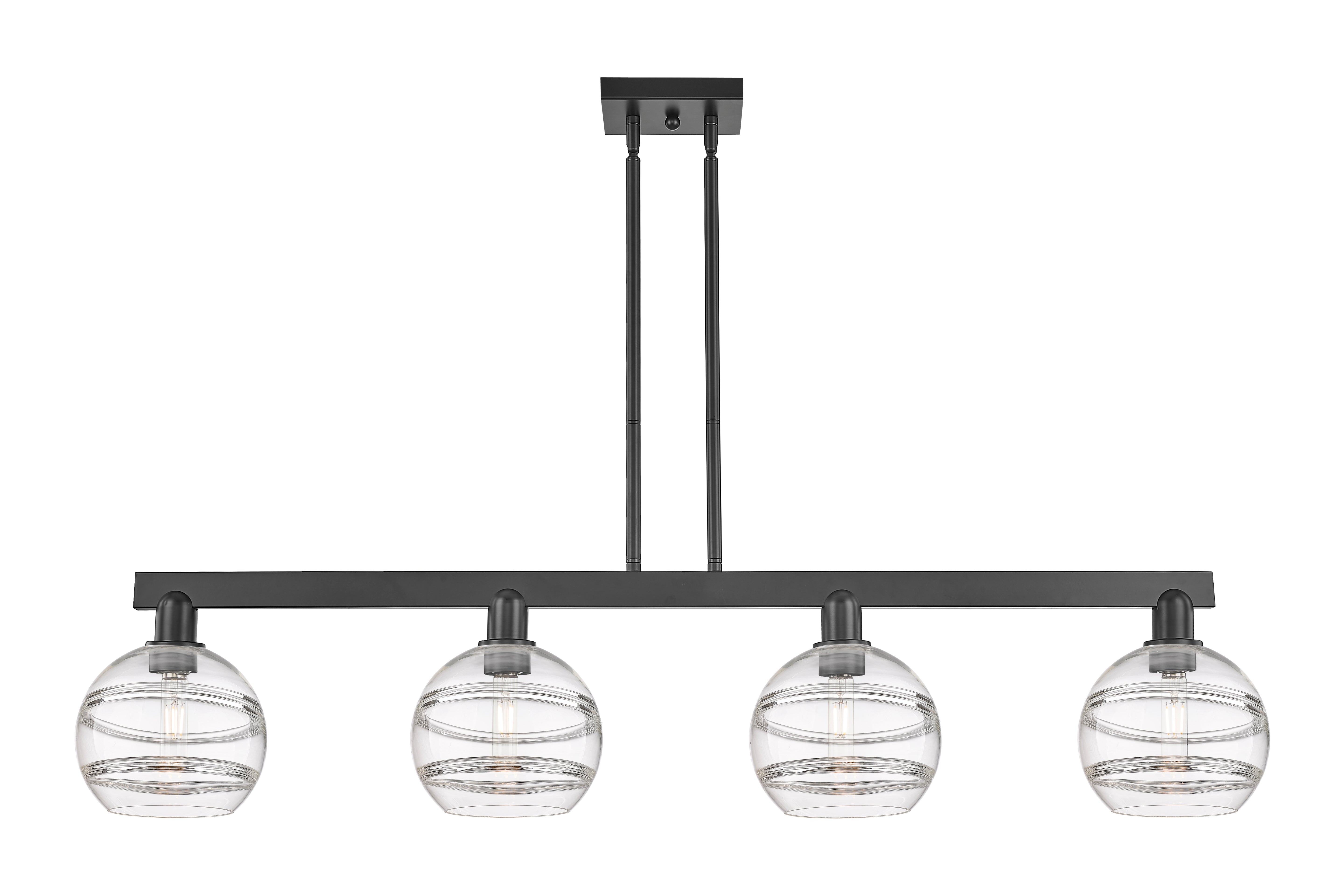 Arcadia Island Light Cast Brass Steel Glass