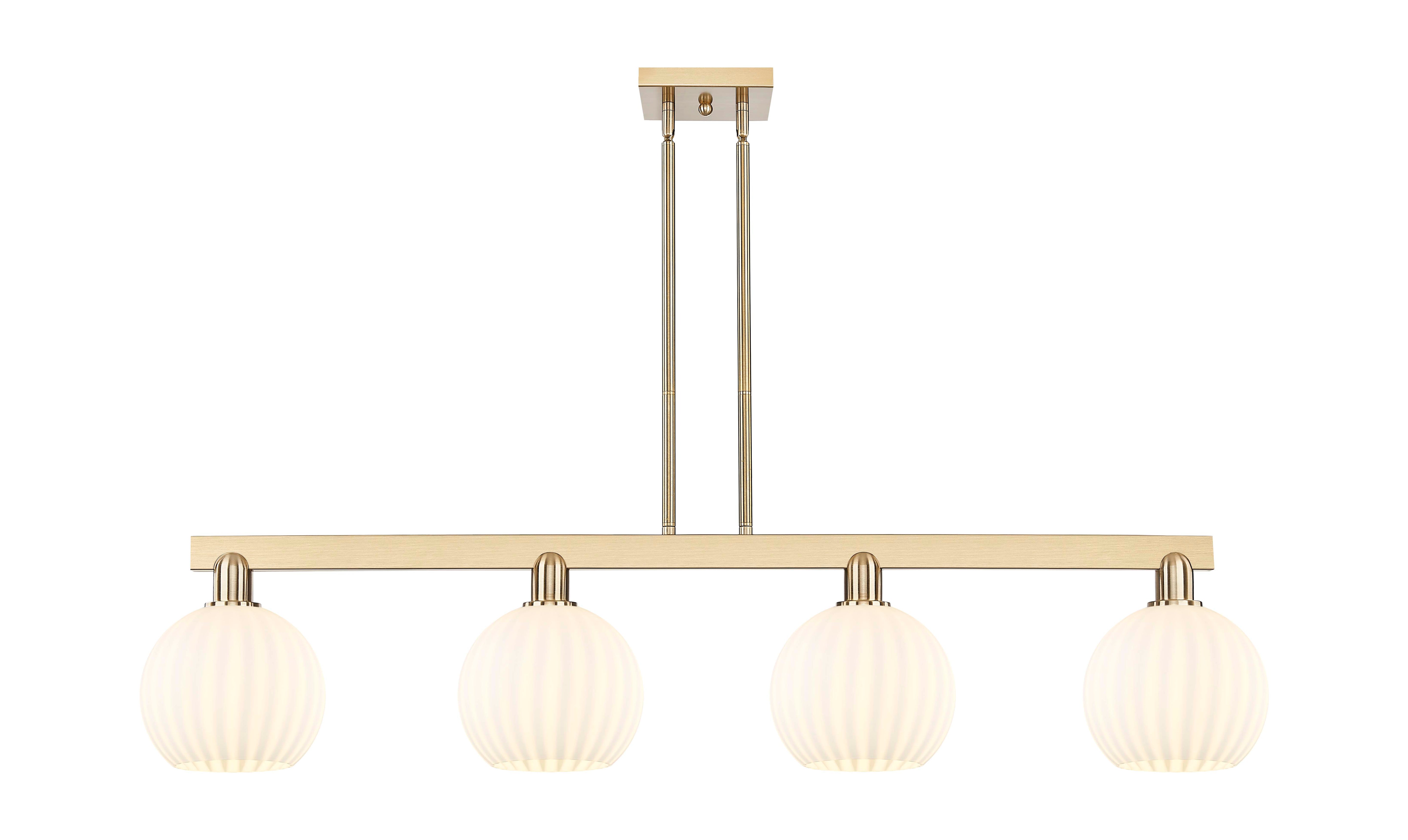 Arcadia Island Light Cast Brass Finish