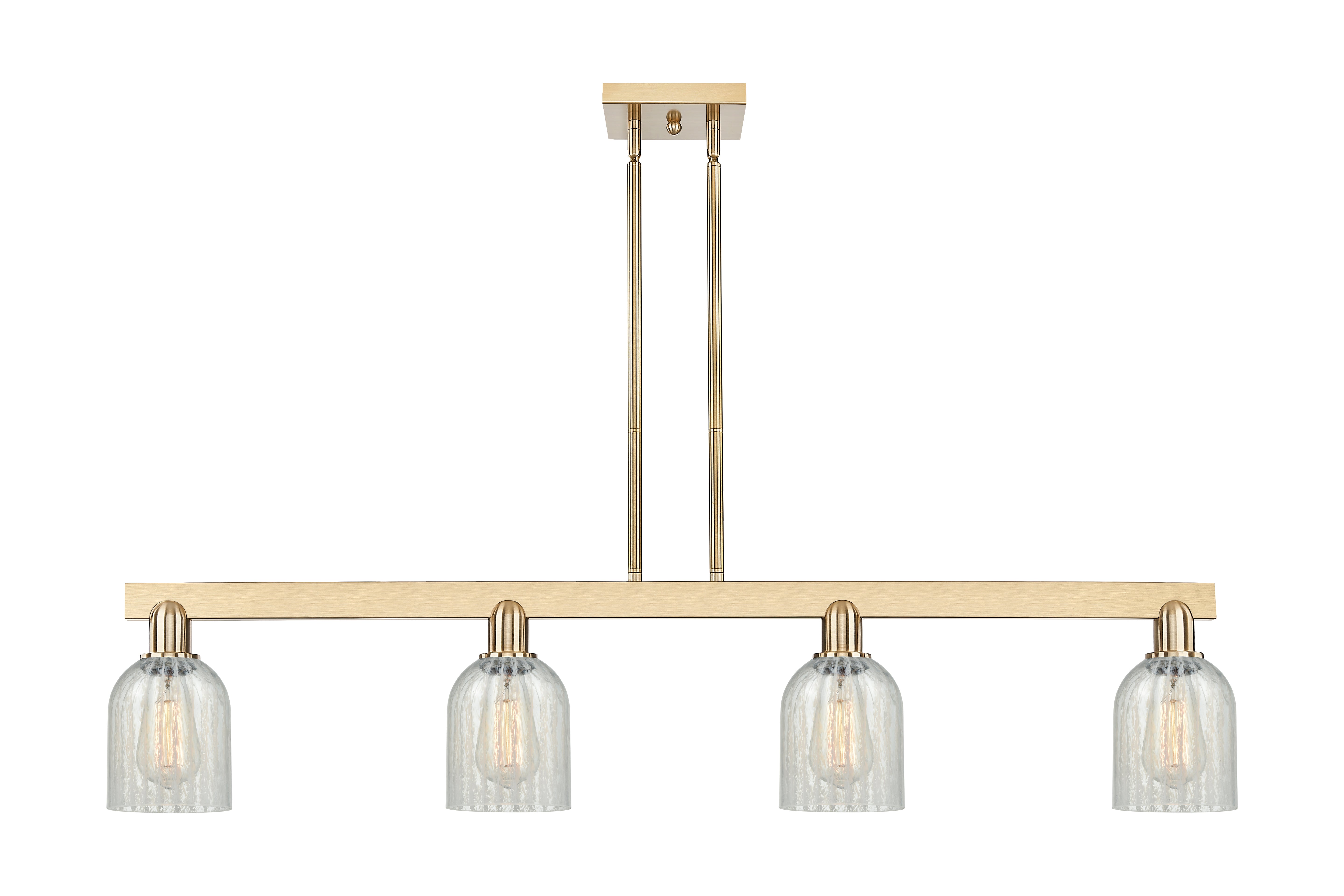 Arcadia Island Light Cast Brass Glass Steel