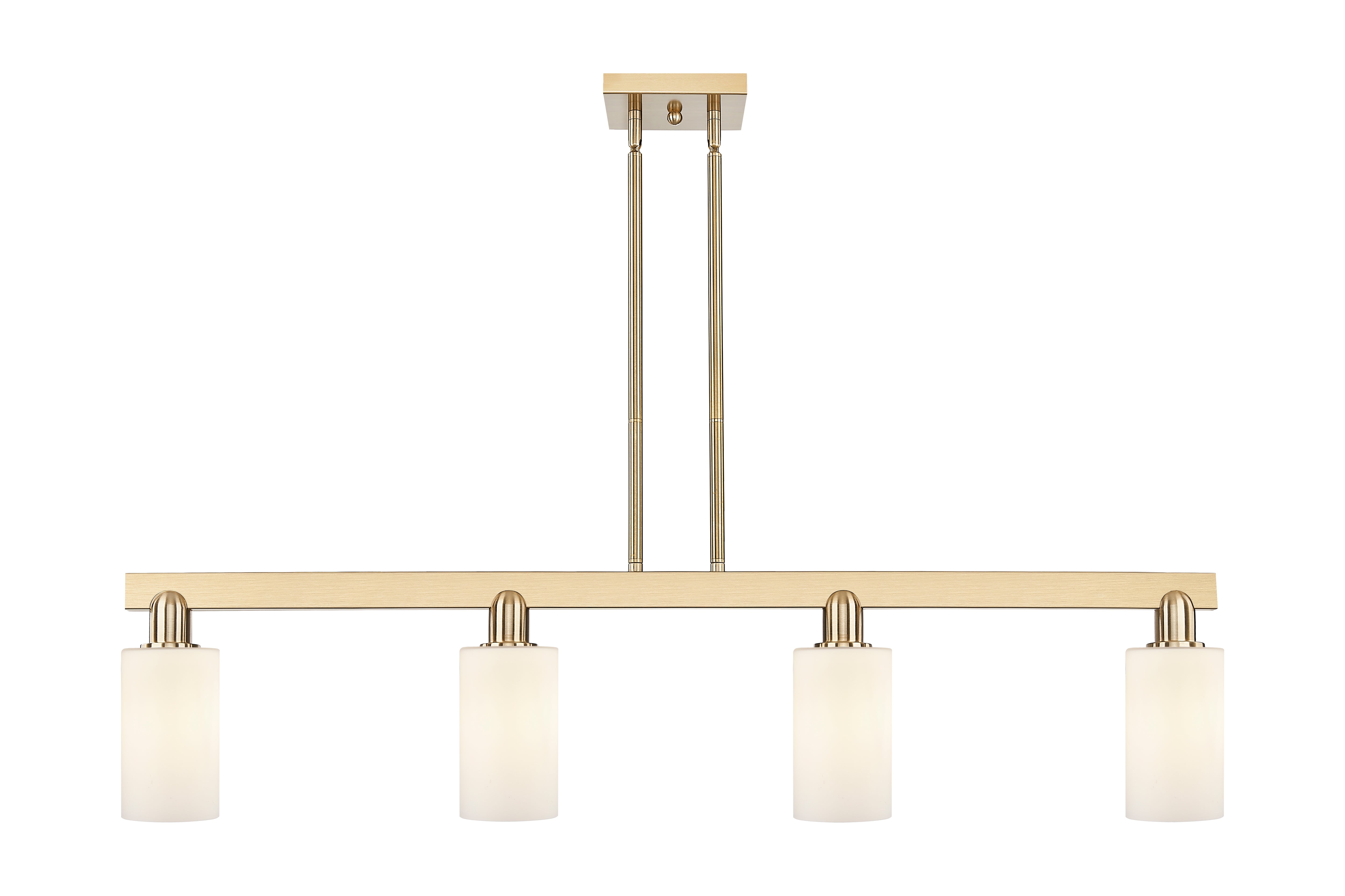 Arcadia Island Light Cast Brass Finish