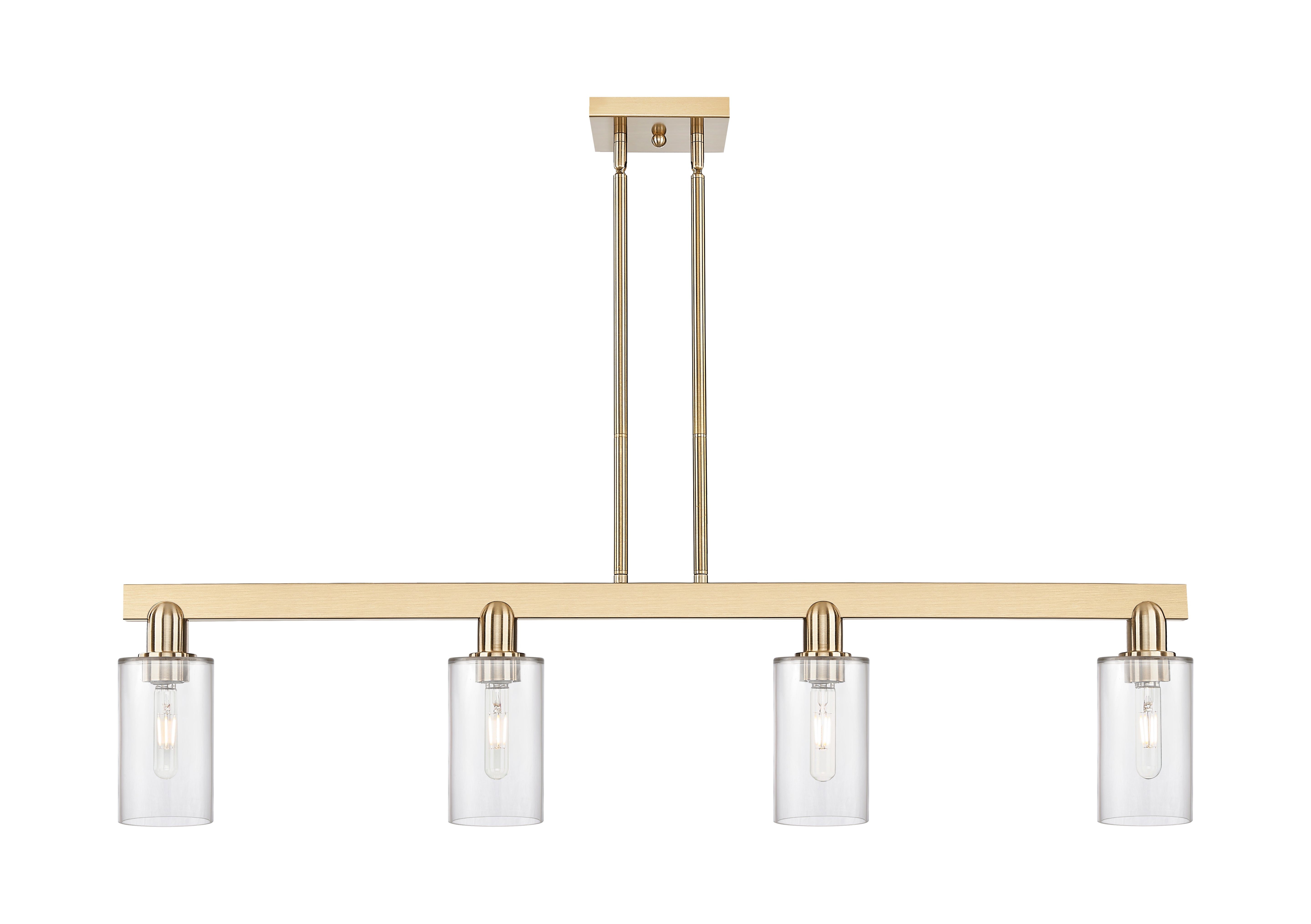Arcadia Island Light Cast Brass Finish