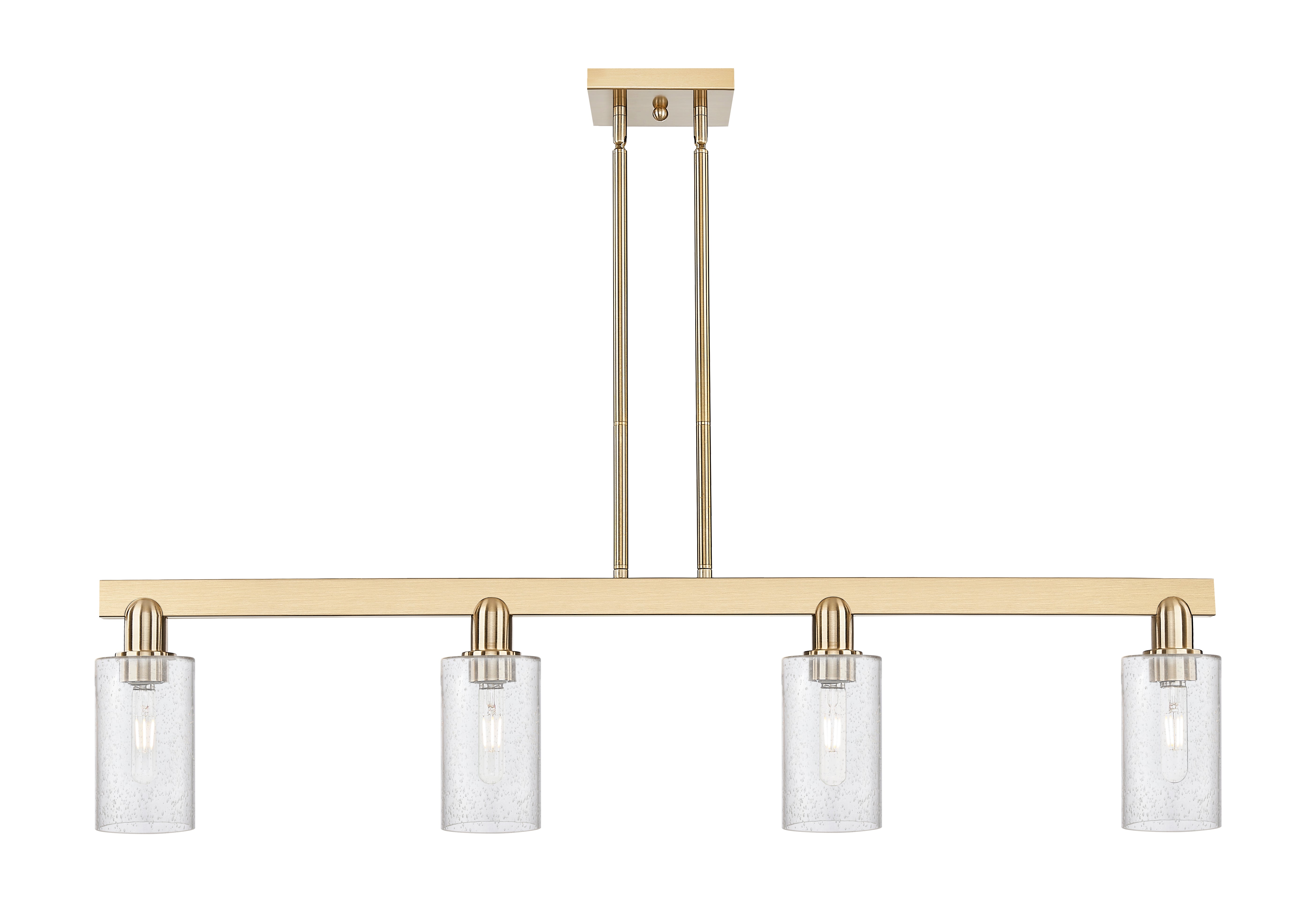 Arcadia Island Light Cast Brass Finish