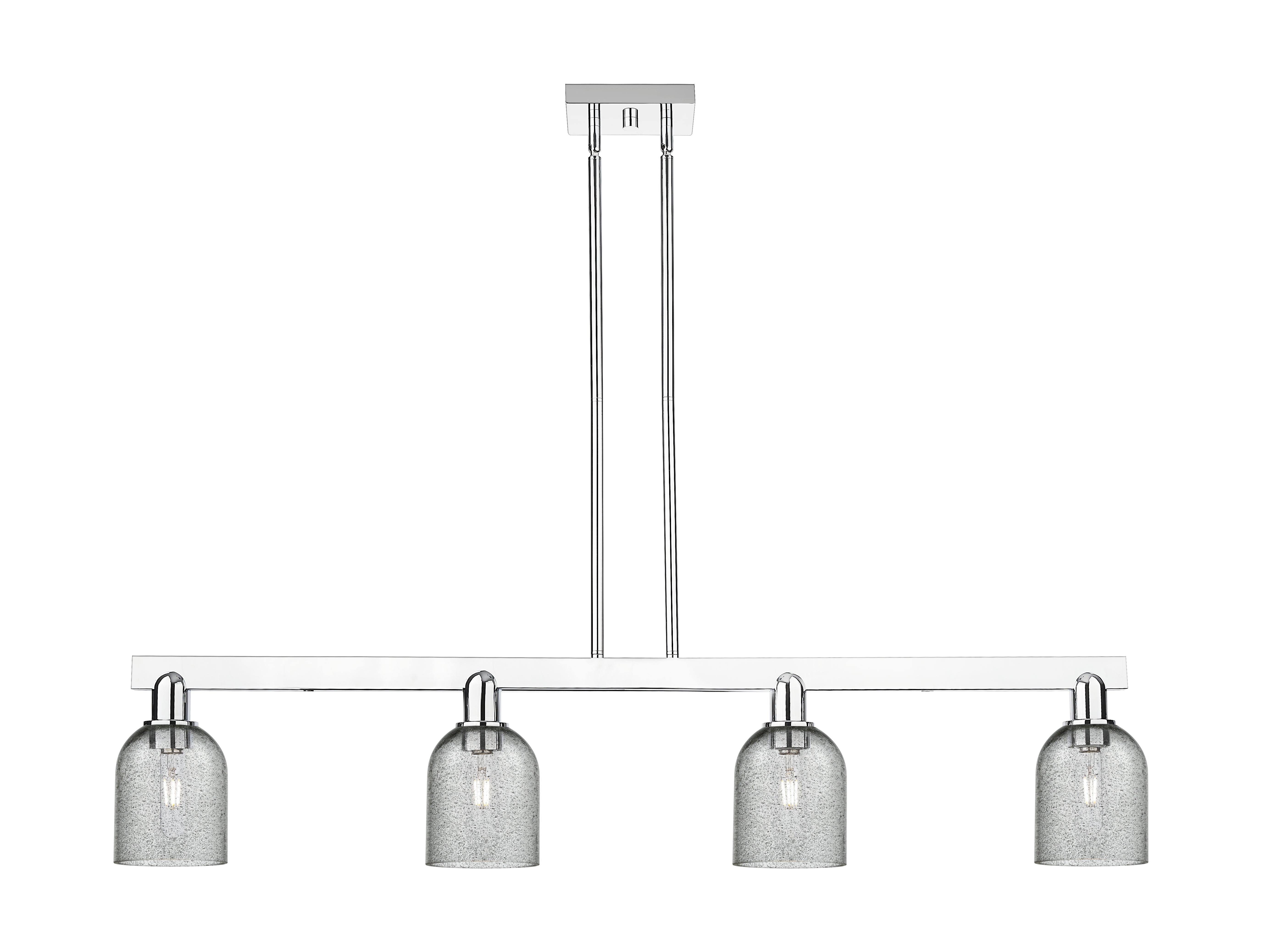 Arcadia Island Light Cast Brass Glass Steel