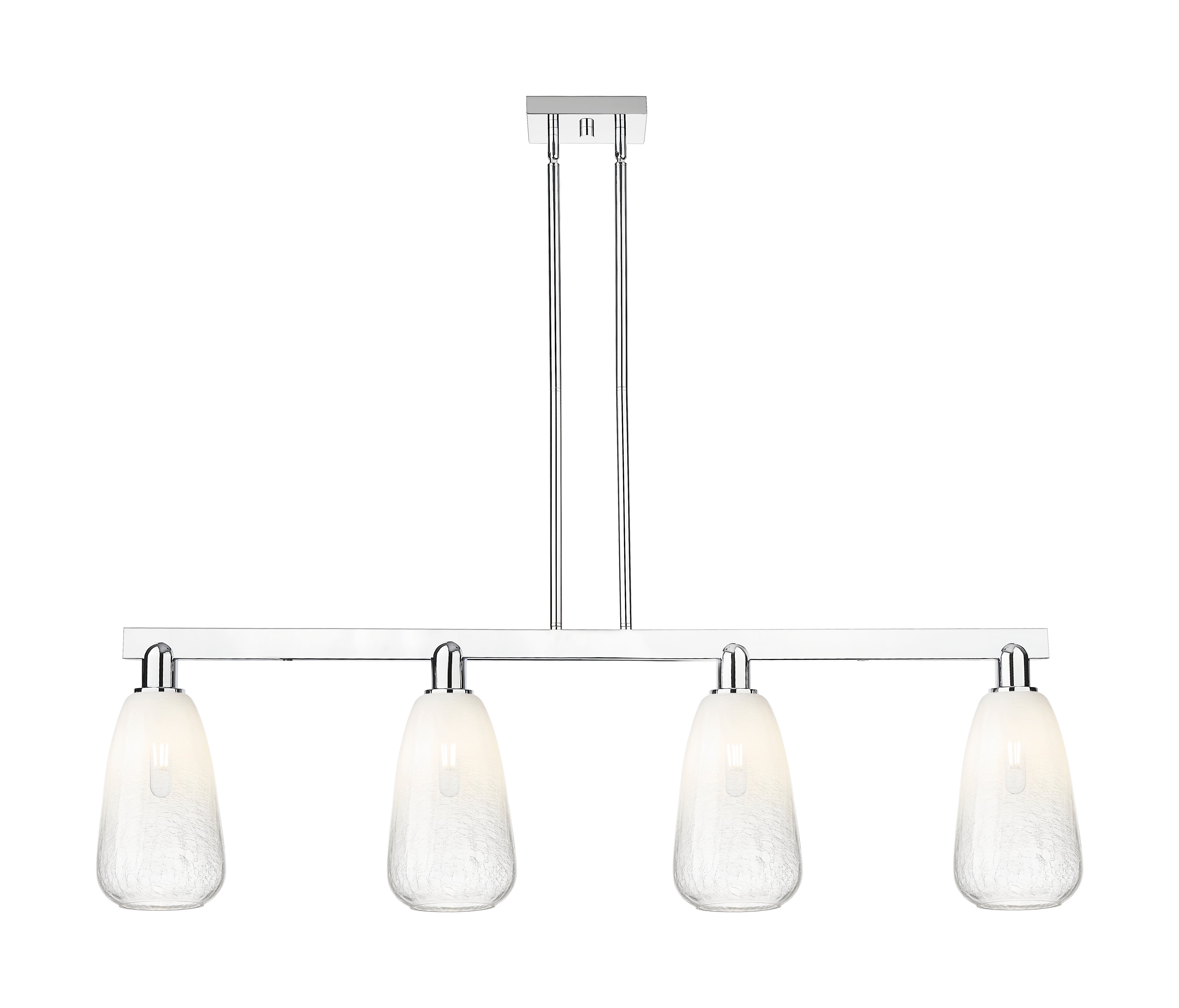 Arcadia Island Light Glass Brass Steel
