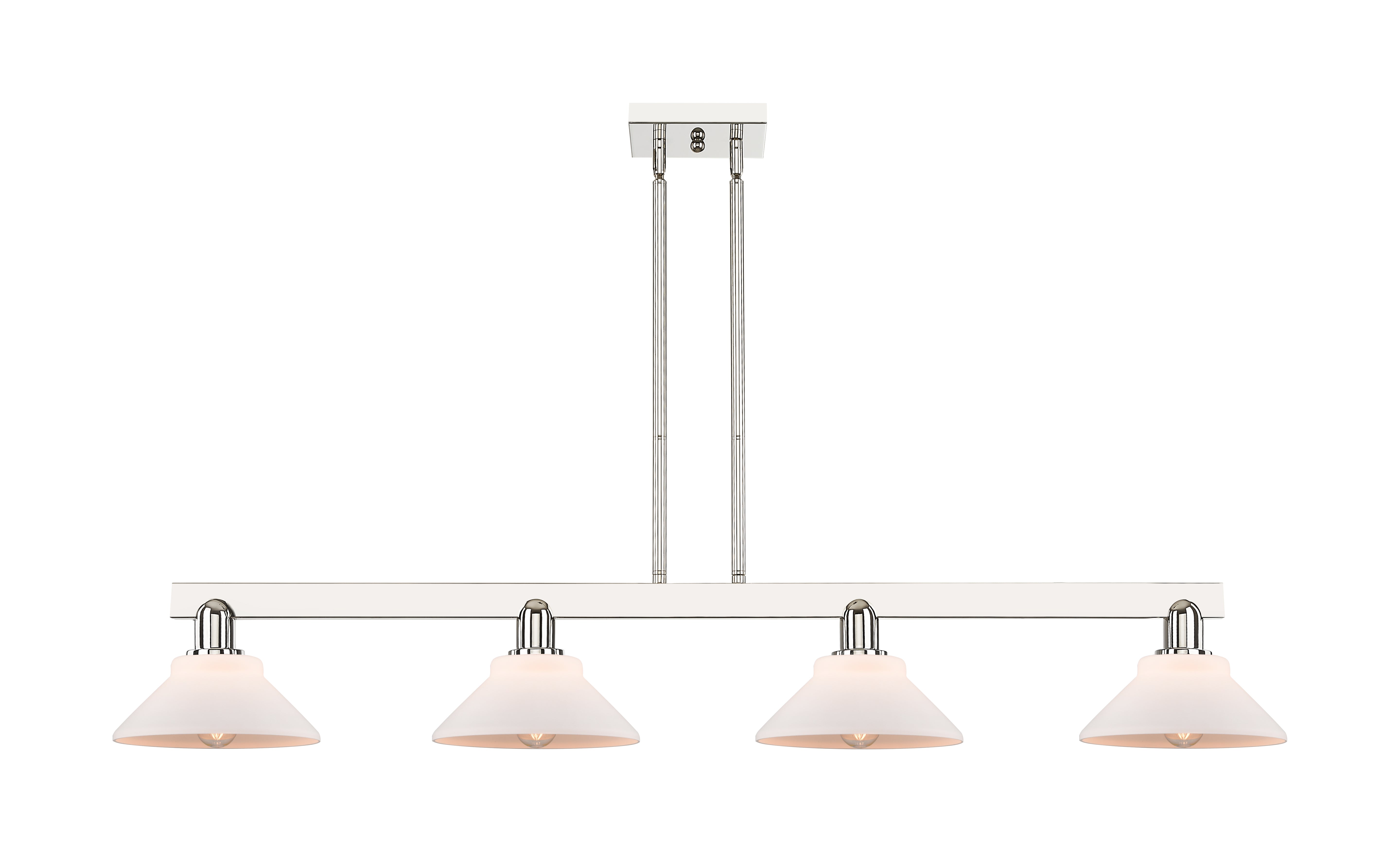 Arcadia Island Light Cast Brass Glass Steel